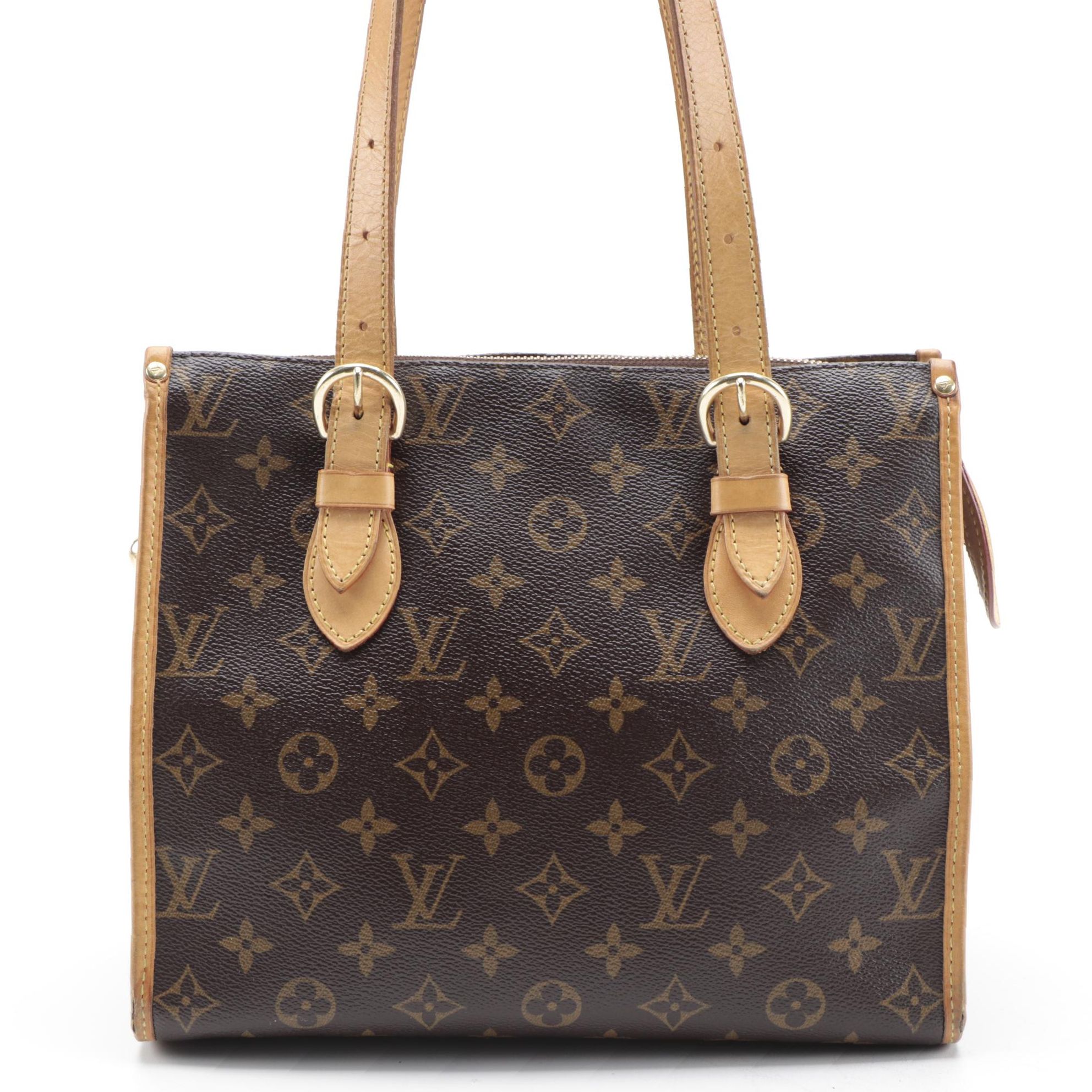 Louis Vuitton Popincourt Haut Bag in Monogram Canvas and Vachetta Leather Trim