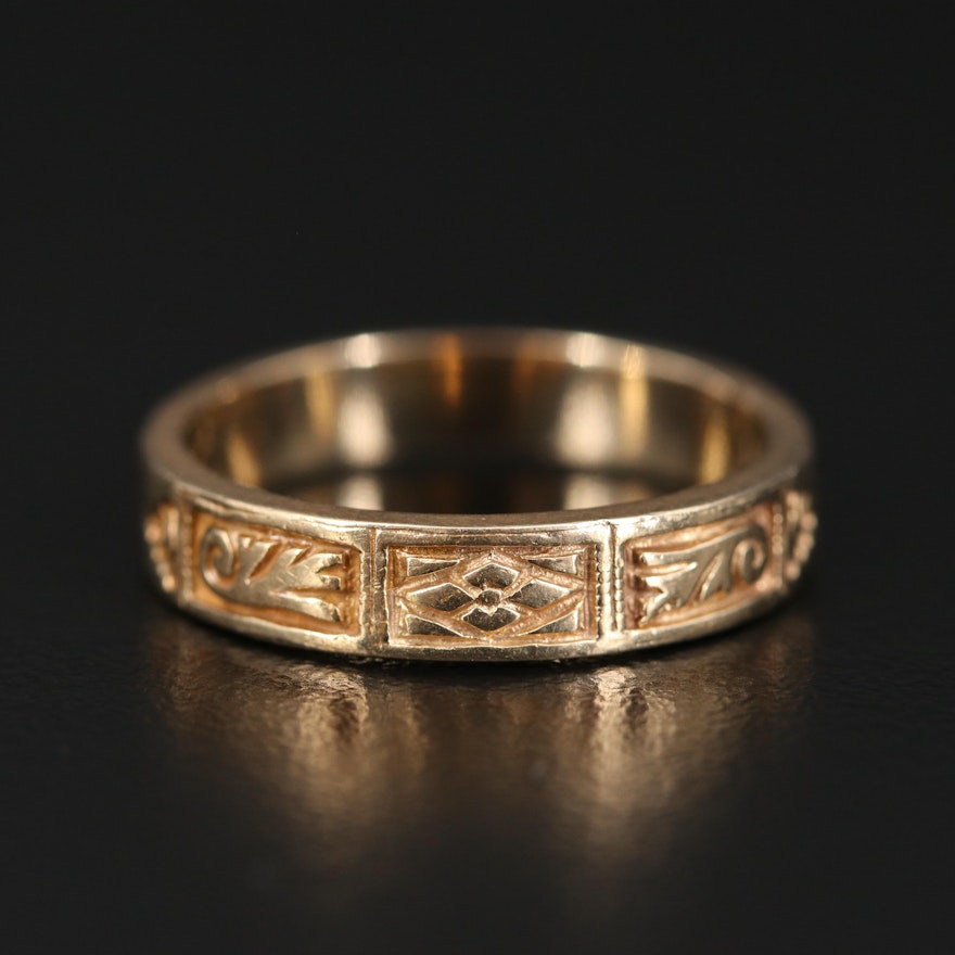 Vintage 14K Band