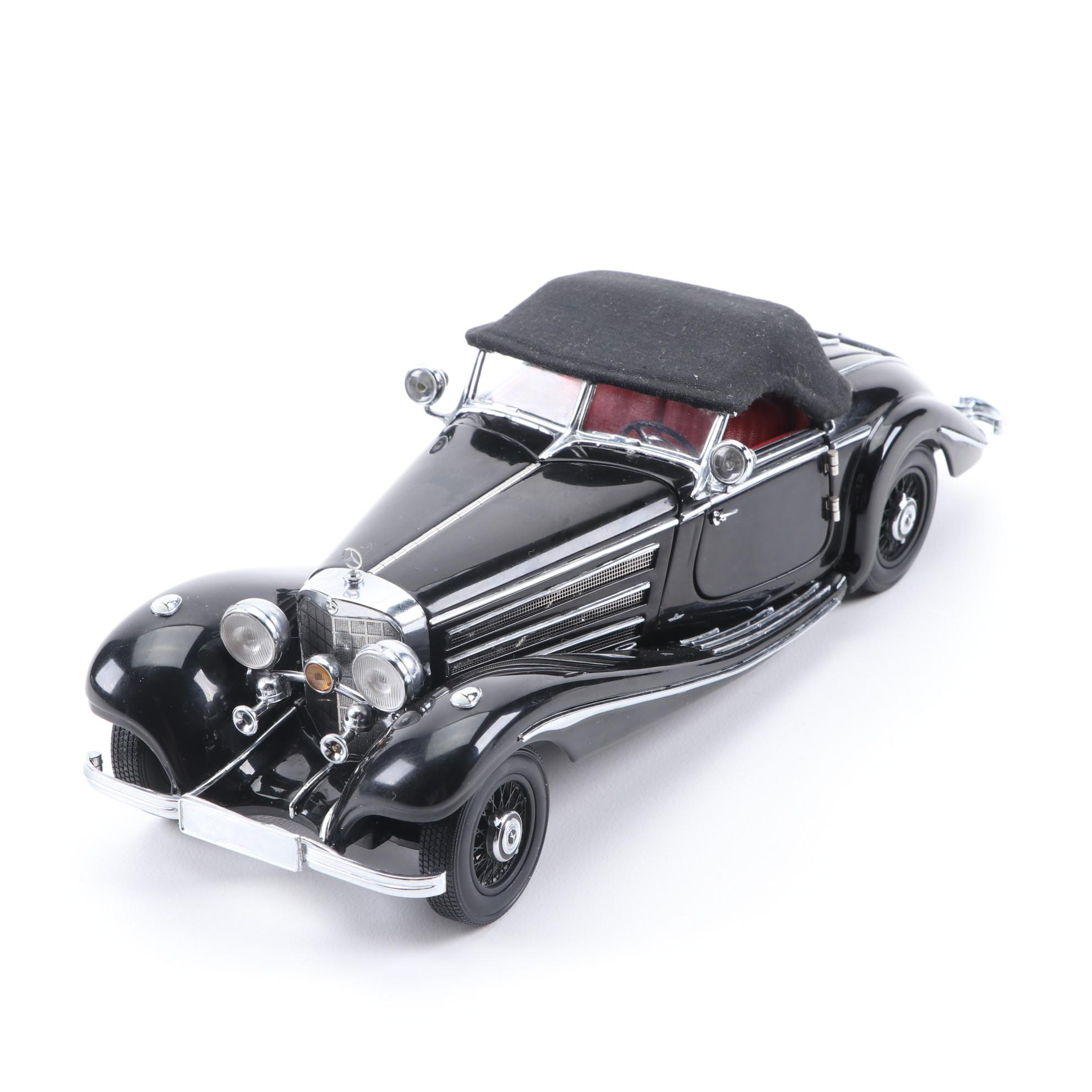CMC 1936 Mercedes-Benz 500K "Spezialroadster" 1:24 Scale Model Car