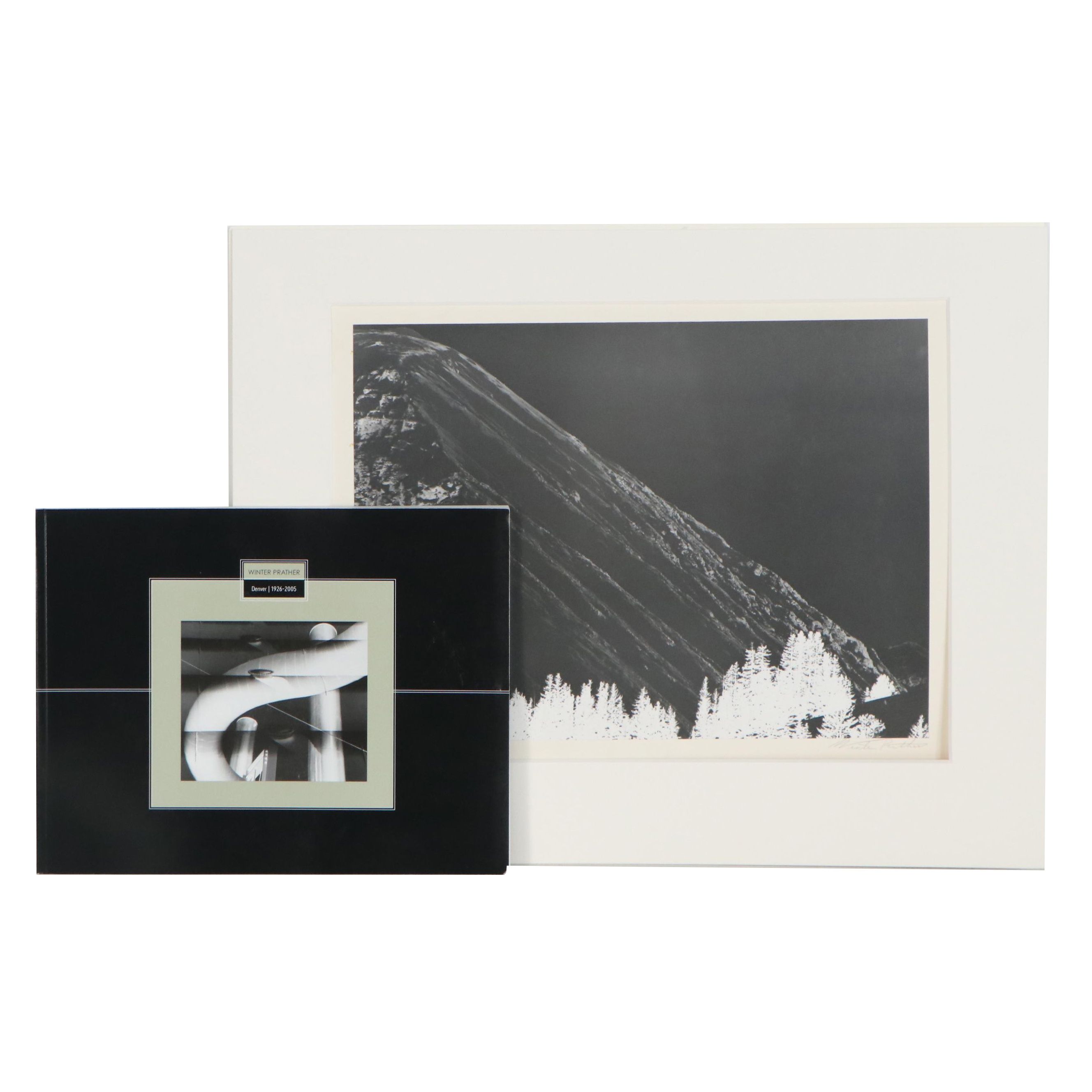 Winter Prather Silver Gelatin Photograph "Tennessee Pass" and Photography Book