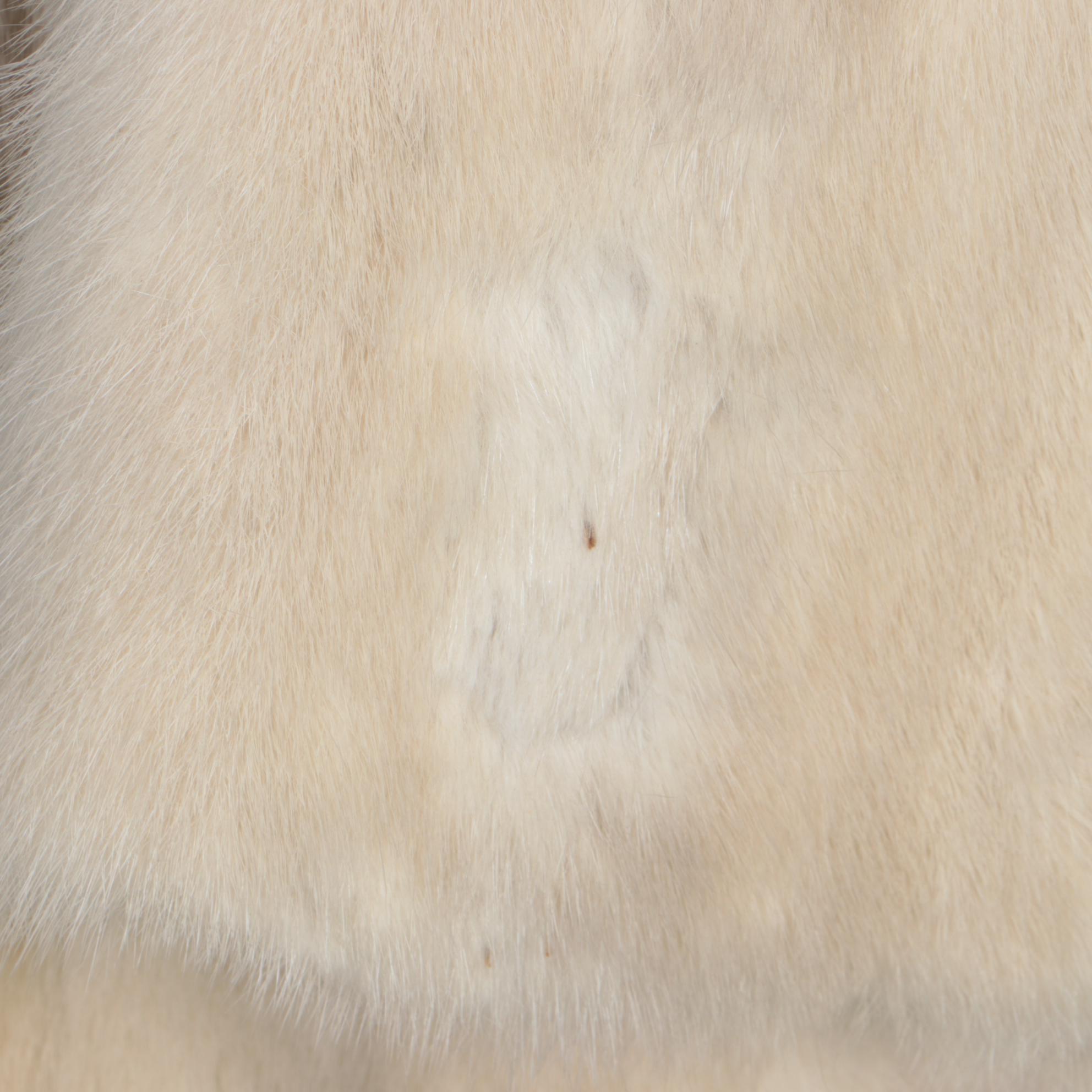 Mink Fur Stroller Coat with Shawl Collar from Clearfield Furs