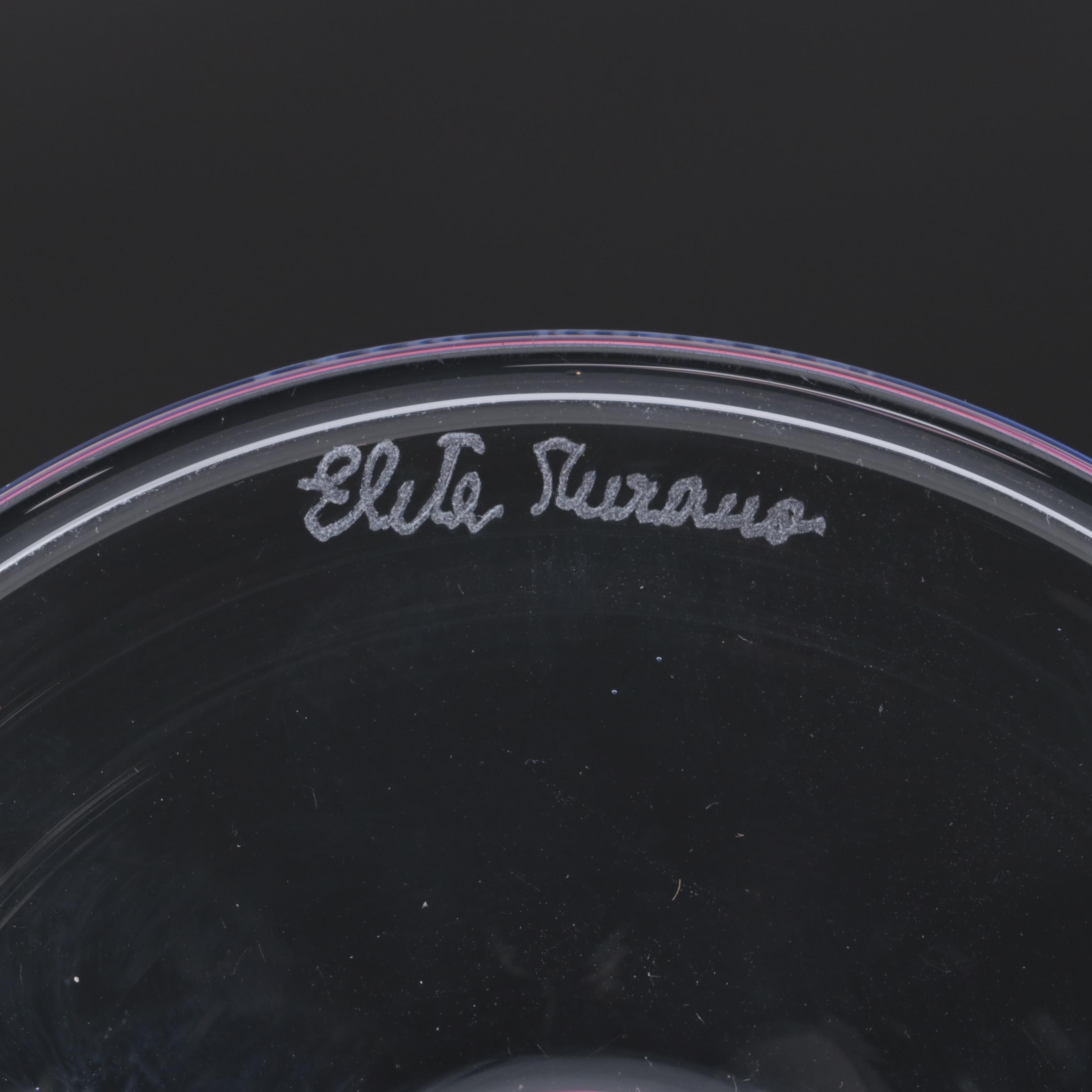 Elite Murano Tipetto Italian Art Glass Goblet