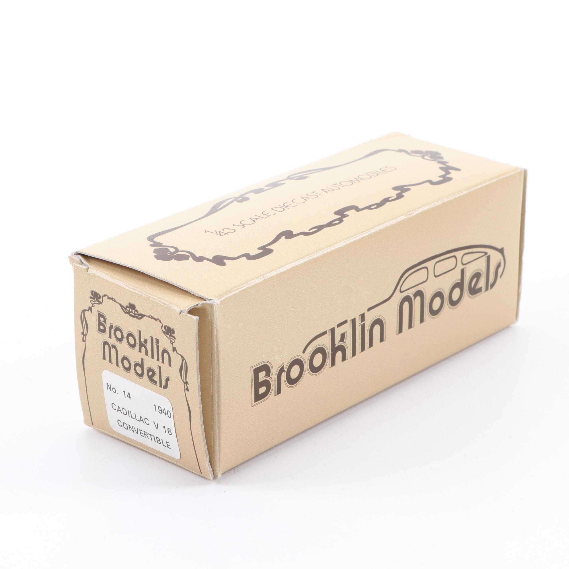 Brooklin and Rob Eddie Models, Including Hudson, Volvo, and More