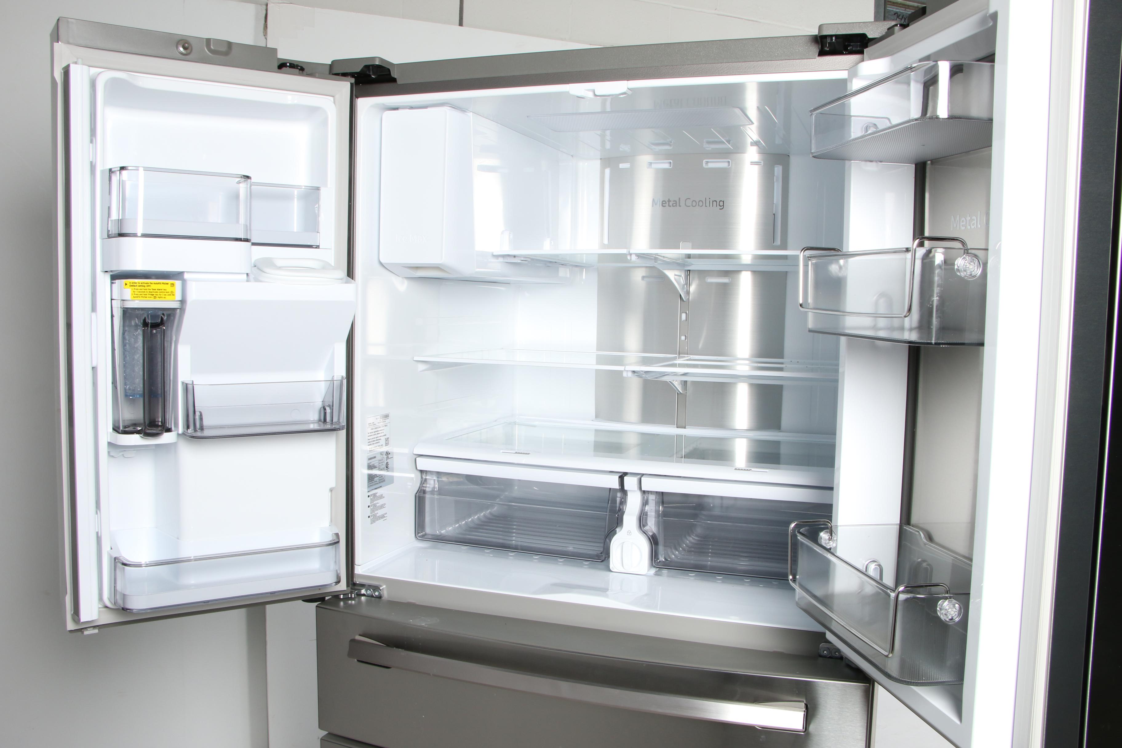 Samsung Stainless Steel 27.8 Cu. Ft. 4-Door Refrigerator with Food Showcase