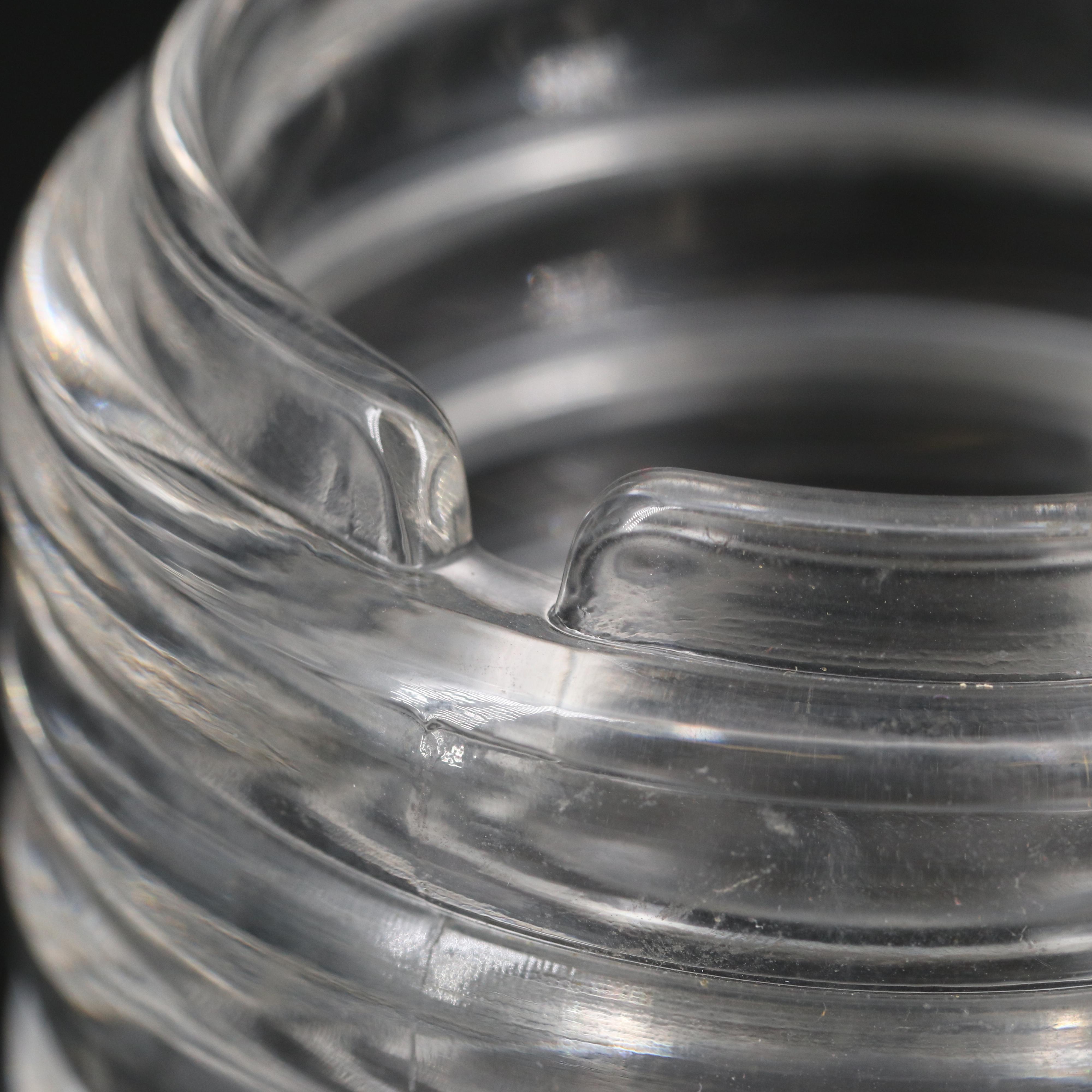 R. Blackinton & Co. Sterling Silver and Glass Beehive Honey Jar, Early 20th C.