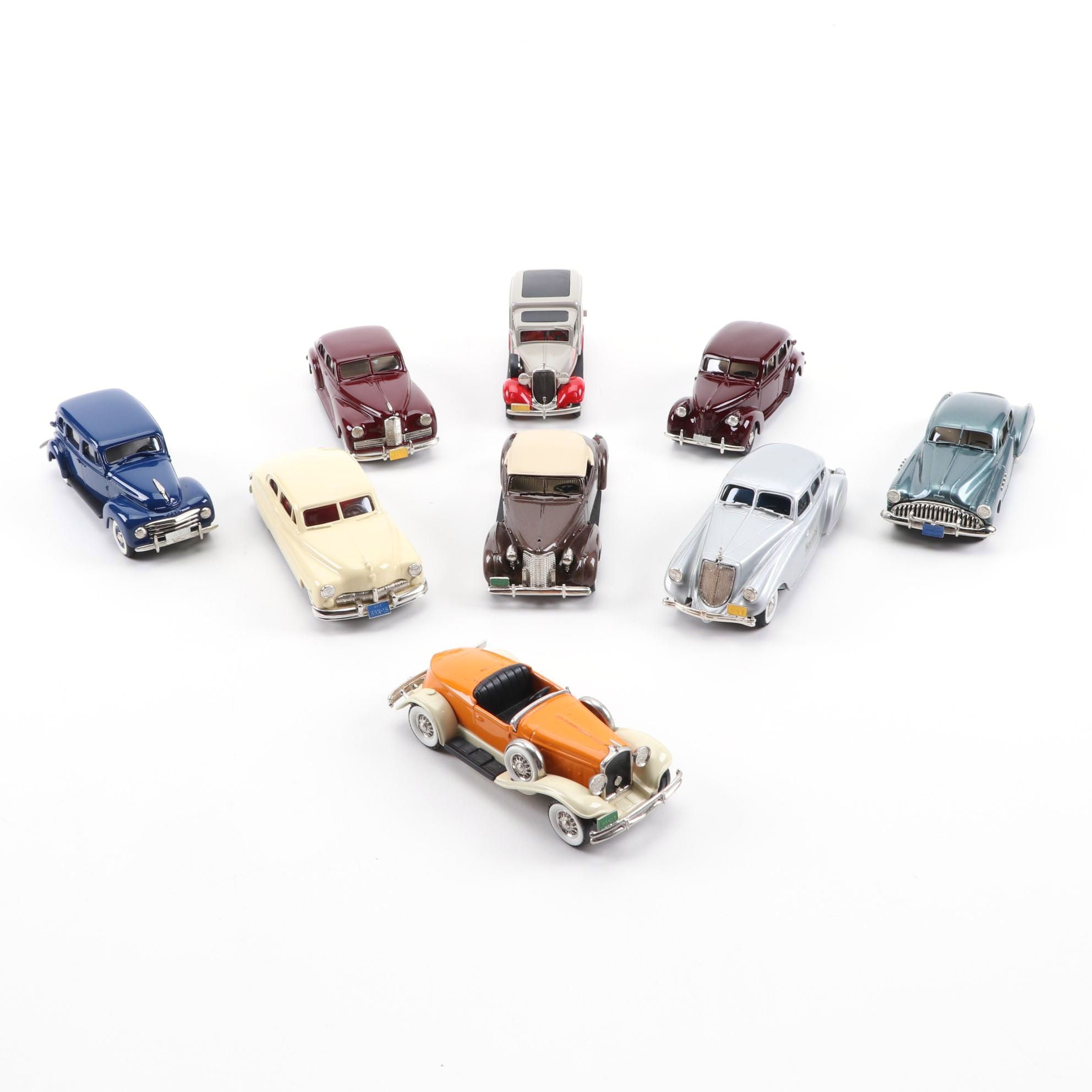 Brooklin and Rob Eddie Models, Including Hudson, Volvo, and More