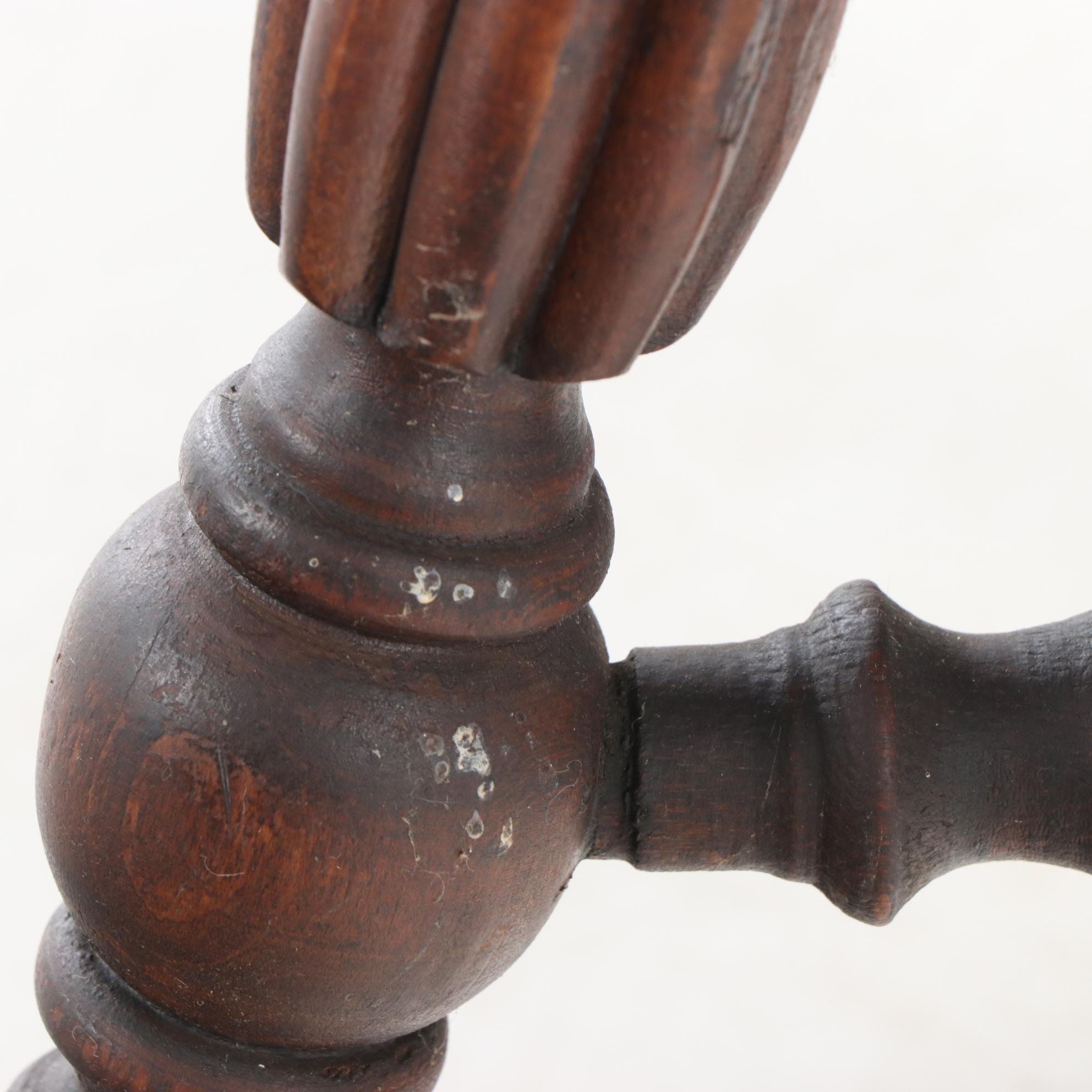 Holtzman & Sons Late Victorian Swivel Piano Stool, Late 19th/Early 20th Century