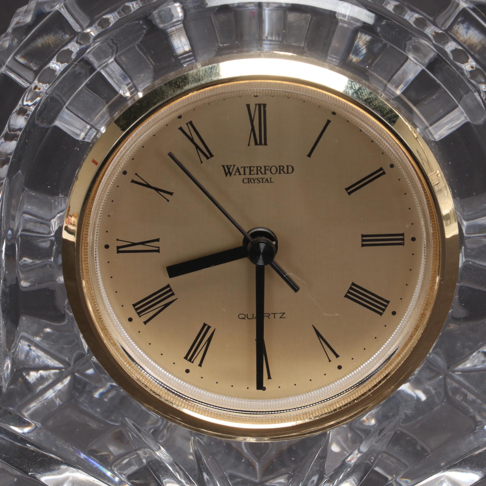 Waterford Crystal "Wharton" Mantel Clock, 1999–2010