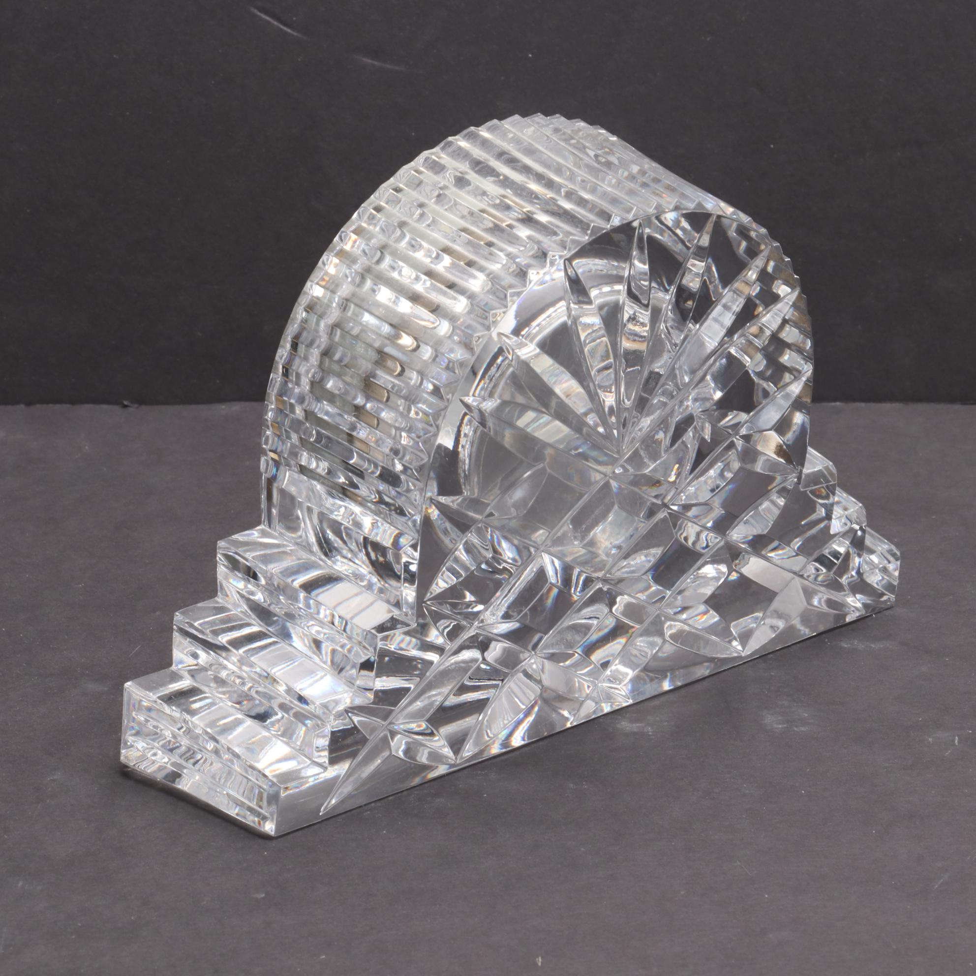 Waterford Crystal "Wharton" Mantel Clock, 1999–2010
