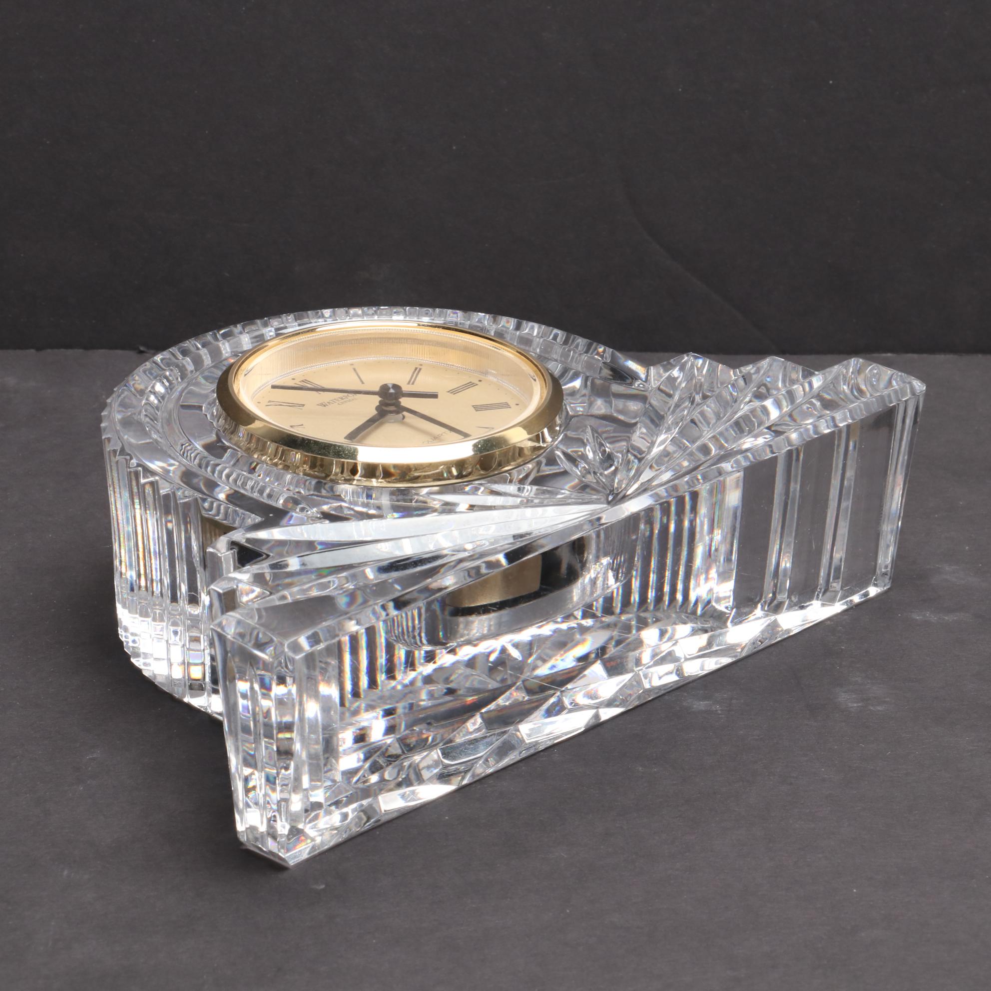 Waterford Crystal "Wharton" Mantel Clock, 1999–2010