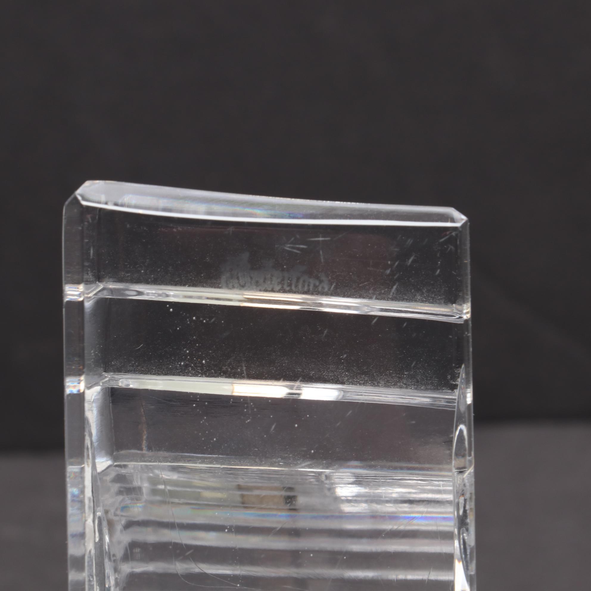 Waterford Crystal "Wharton" Mantel Clock, 1999–2010