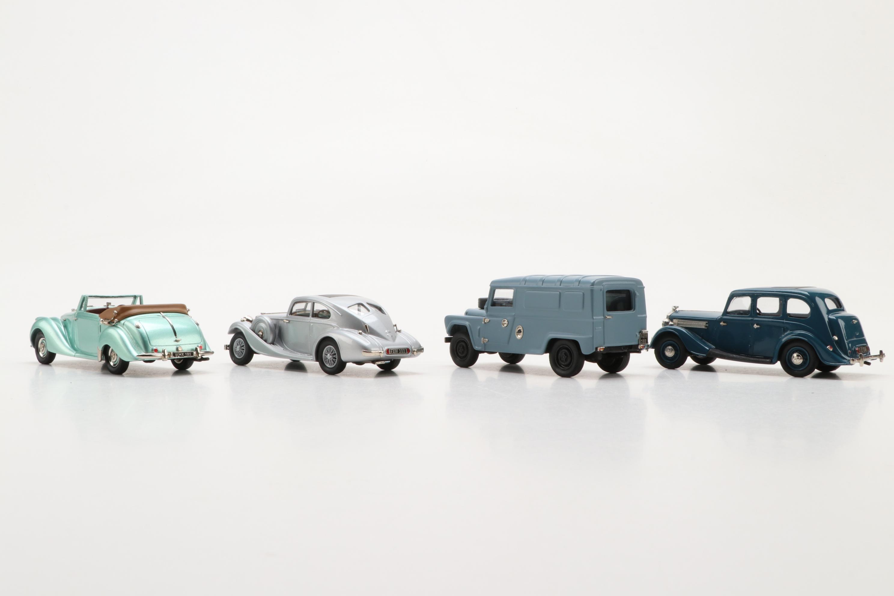 Brumm "Giardinetta Legno", Landsdowne "Wolseley" and Other Scale Model Cars