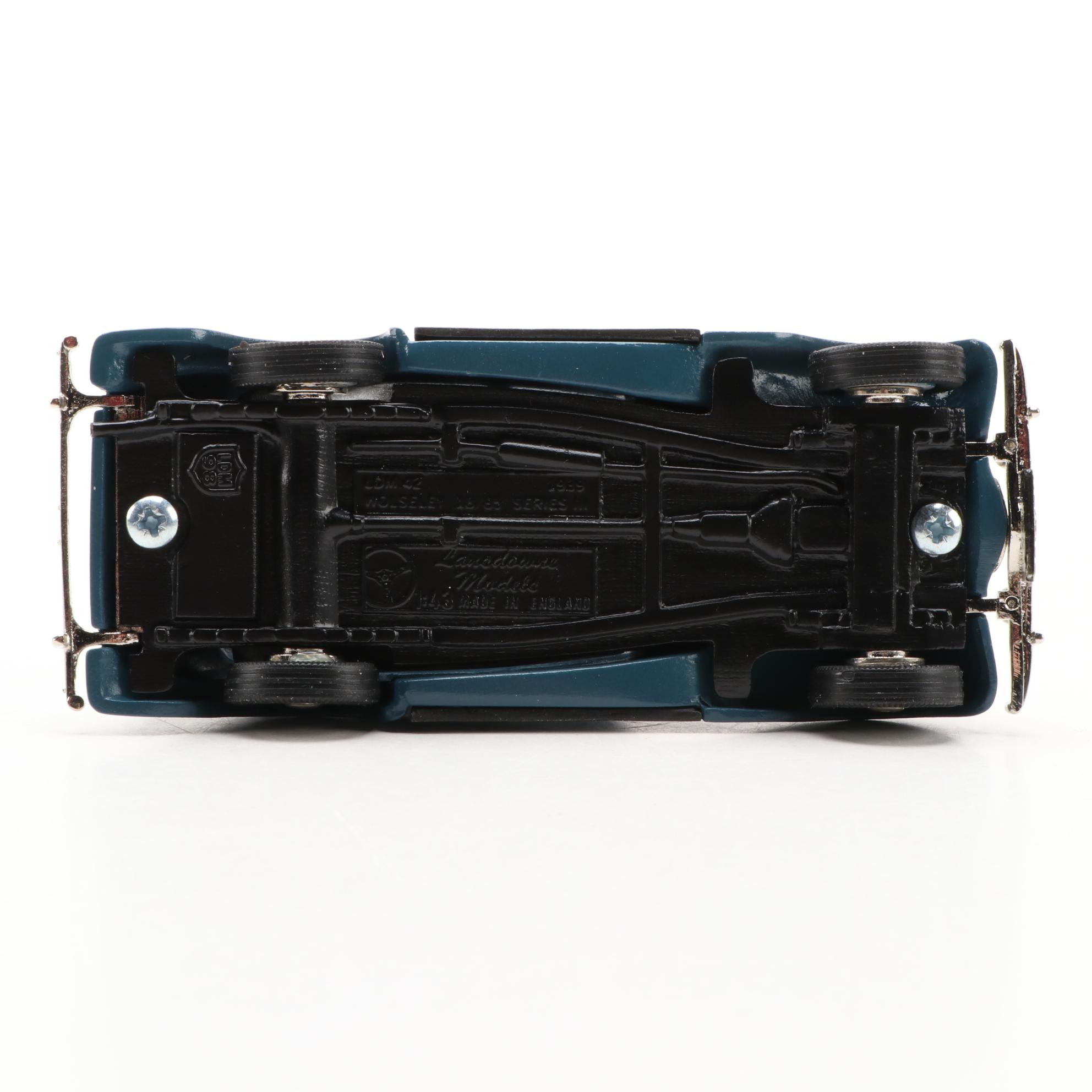 Brumm "Giardinetta Legno", Landsdowne "Wolseley" and Other Scale Model Cars