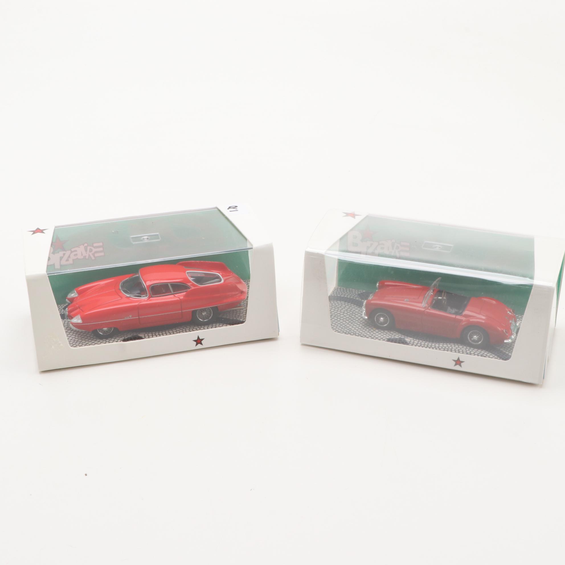 Brumm "Giardinetta Legno", Landsdowne "Wolseley" and Other Scale Model Cars