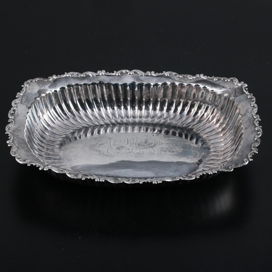 Whiting Mfg. Co. "Louis XV" Sterling Silver Bread Bowl, Late 19th/Early 20th C.