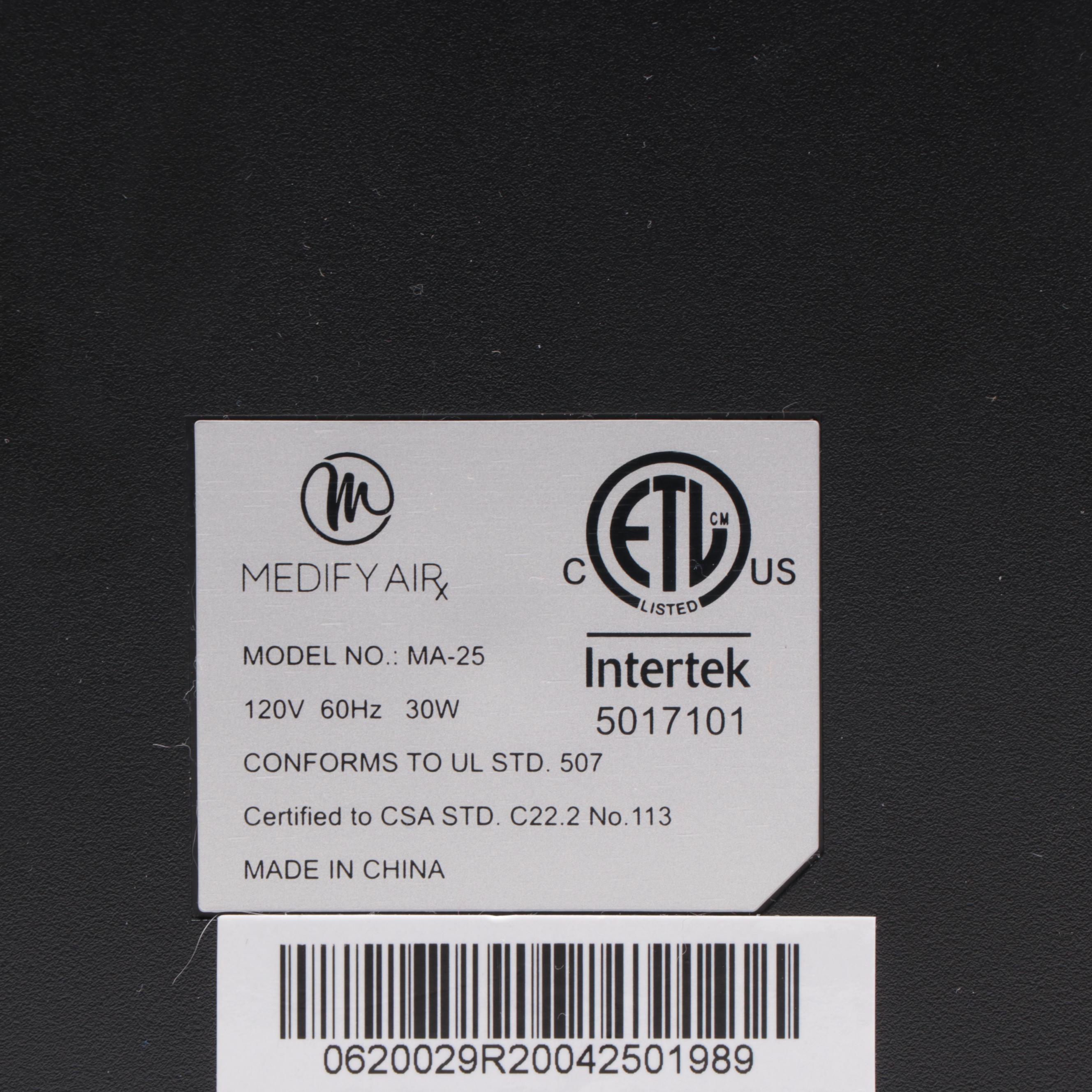 Medify Air MA-25 Air Purifier