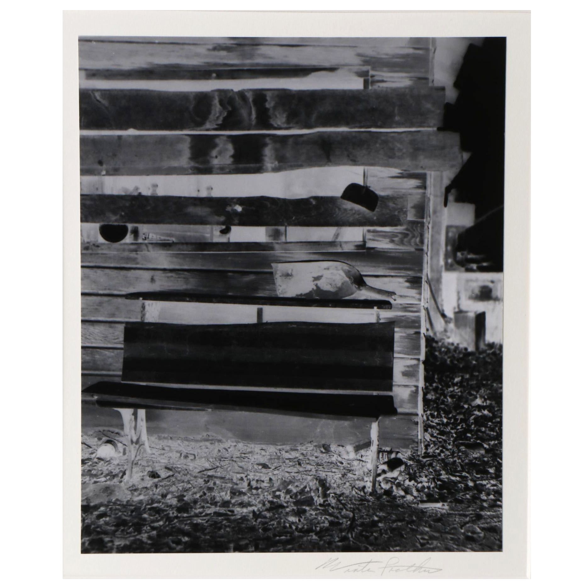 Winter Phillips Prather Inverted Silver Gelatin Photograph and Photography Book