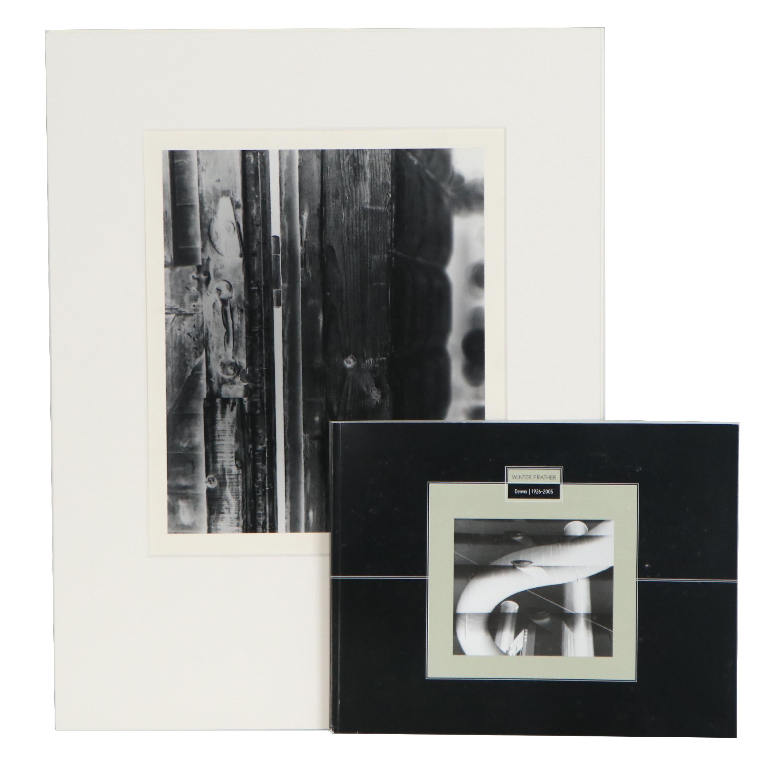 Winter Phillips Prather Inverted Silver Gelatin Photograph and Photography Book