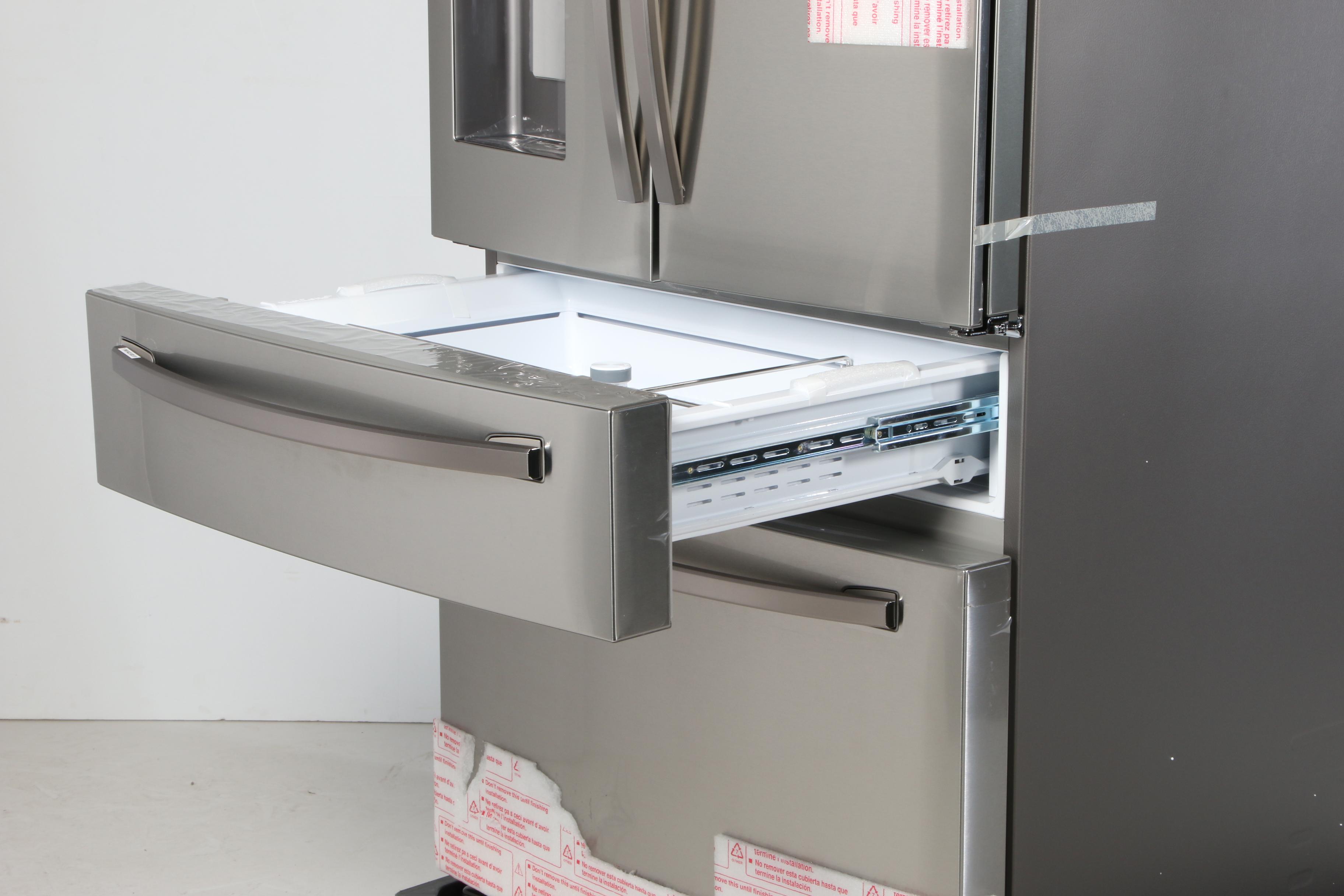 Samsung Stainless Steel 27.8 cu. ft. 4-Door Refrigerator with Food Showcase