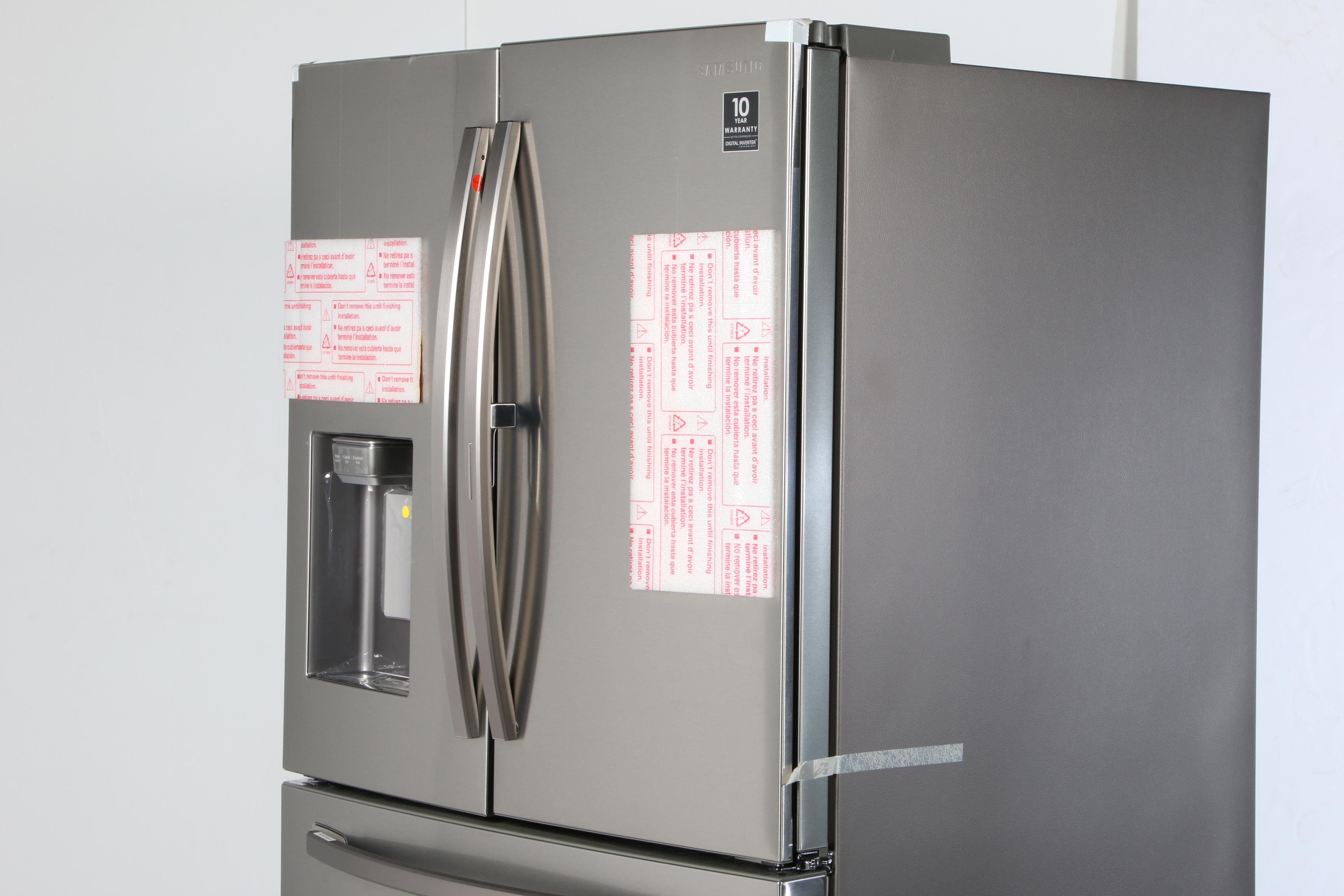 Samsung Stainless Steel 27.8 cu. ft. 4-Door Refrigerator with Food Showcase