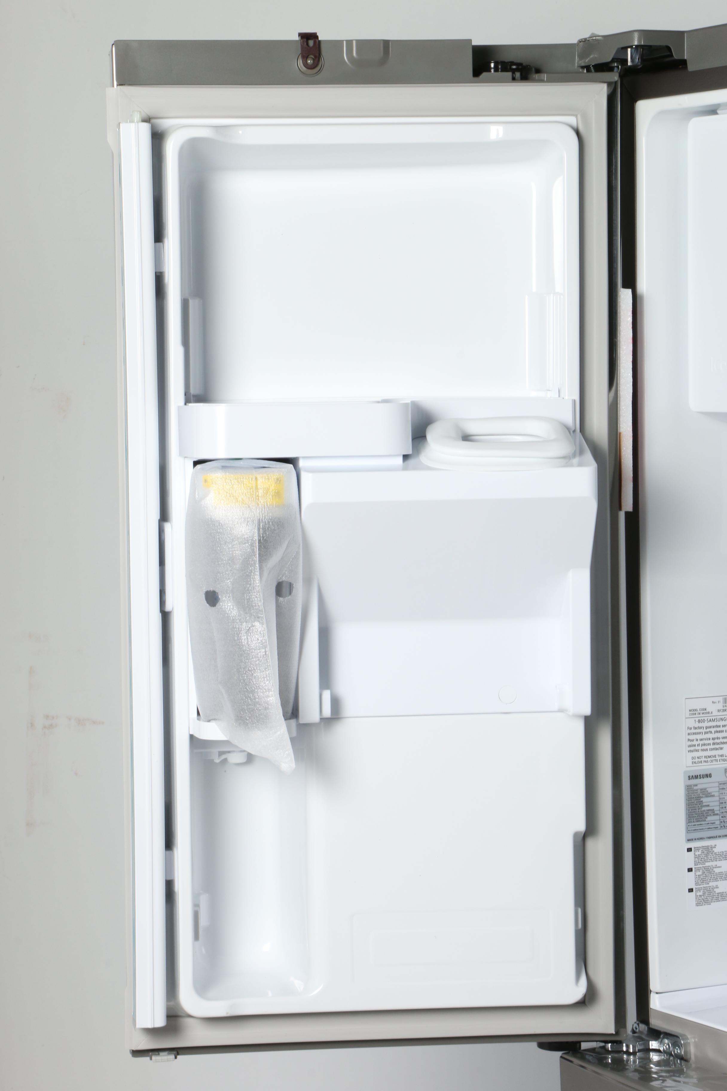 Samsung Stainless Steel 27.8 cu. ft. 4-Door Refrigerator with Food Showcase