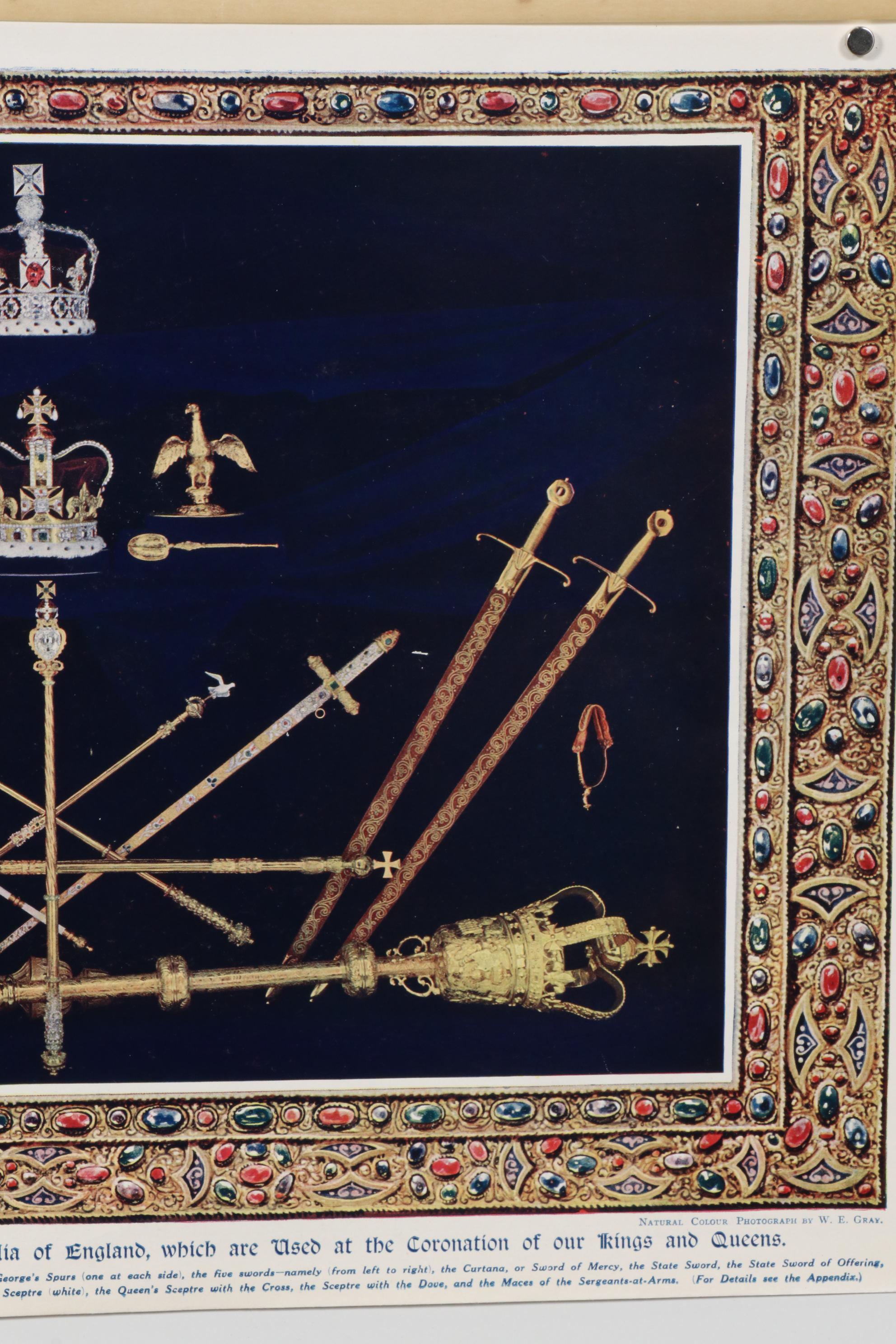 Offset Lithograph Portrait of King George VI and Queen Elizabeth and More