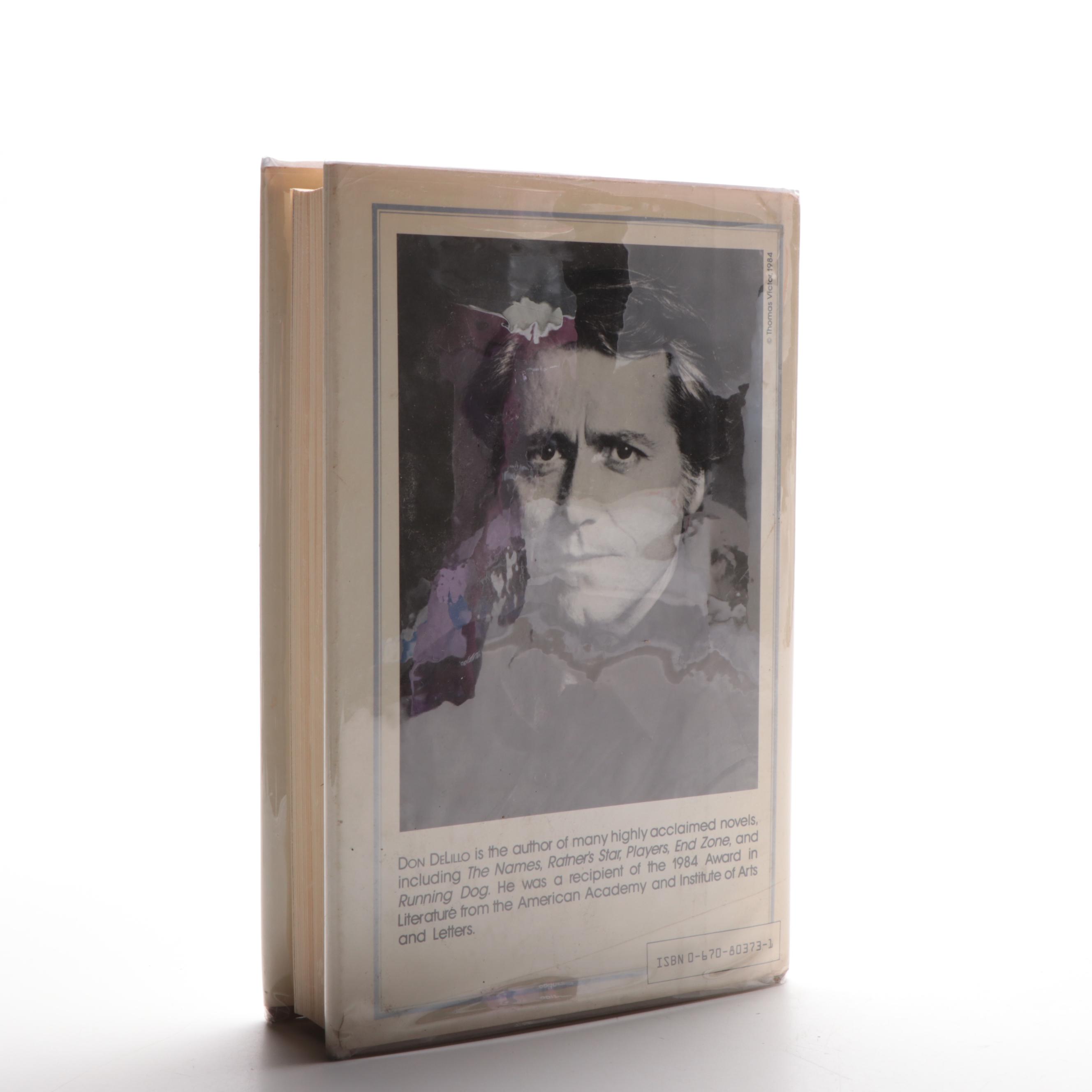 First Edition "White Noise" by Don DeLillo, 1985