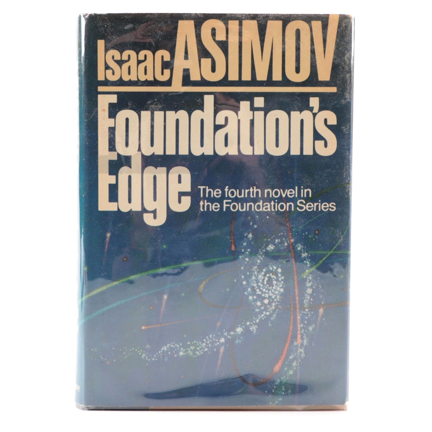 First Edition "Foundation's Edge" by Isaac Asimov, 1982