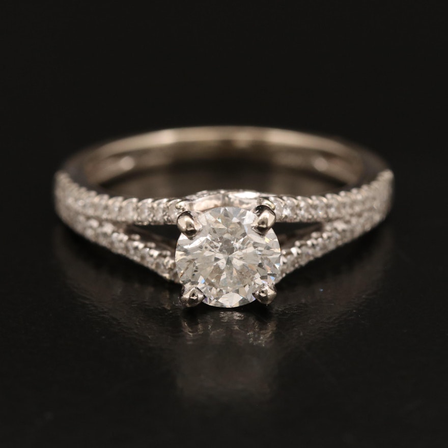 14K 1.14 CTW Diamond Ring