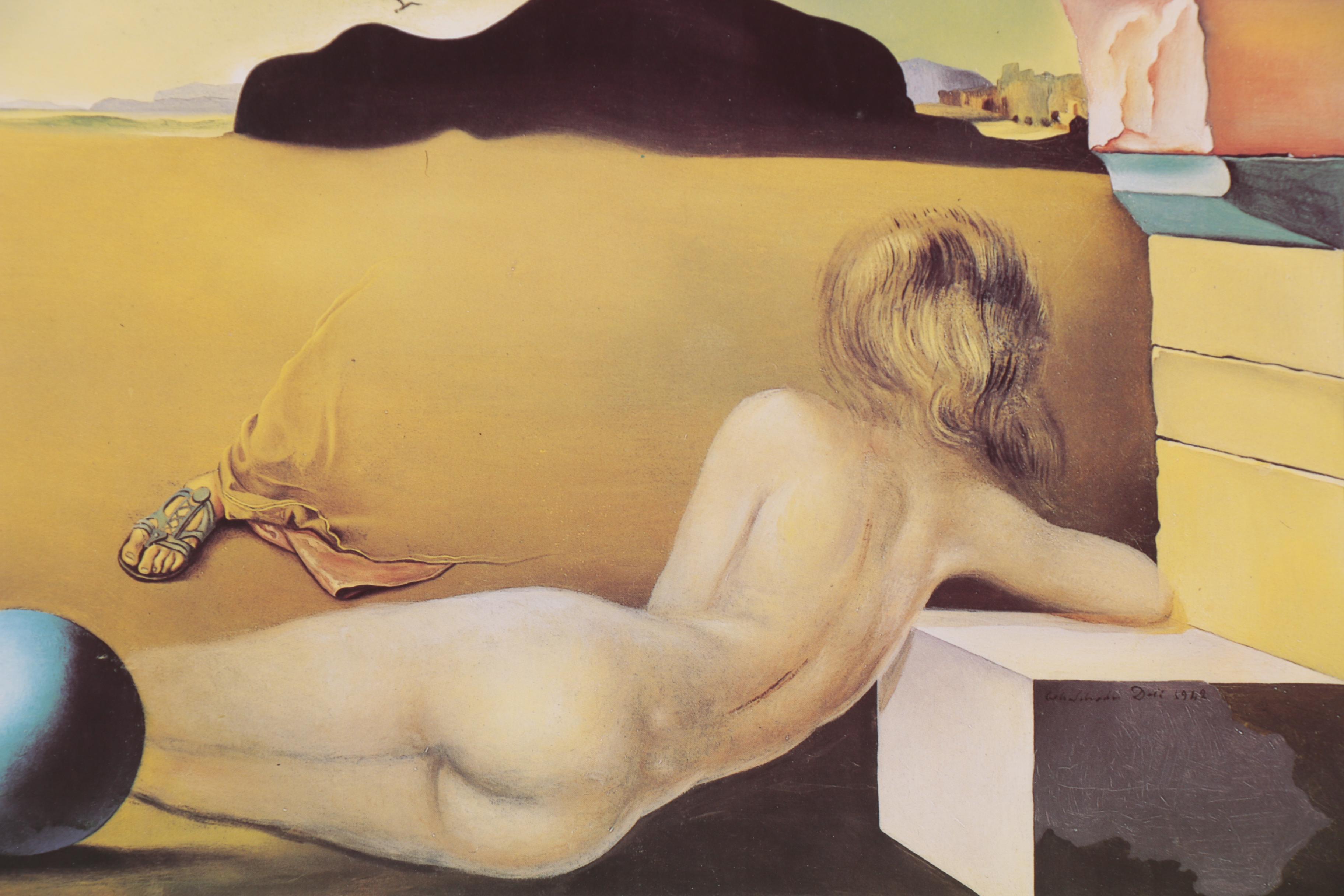 Offset Lithograph after Salvador Dalí "Wall Decoration for Helena Rubinstein"