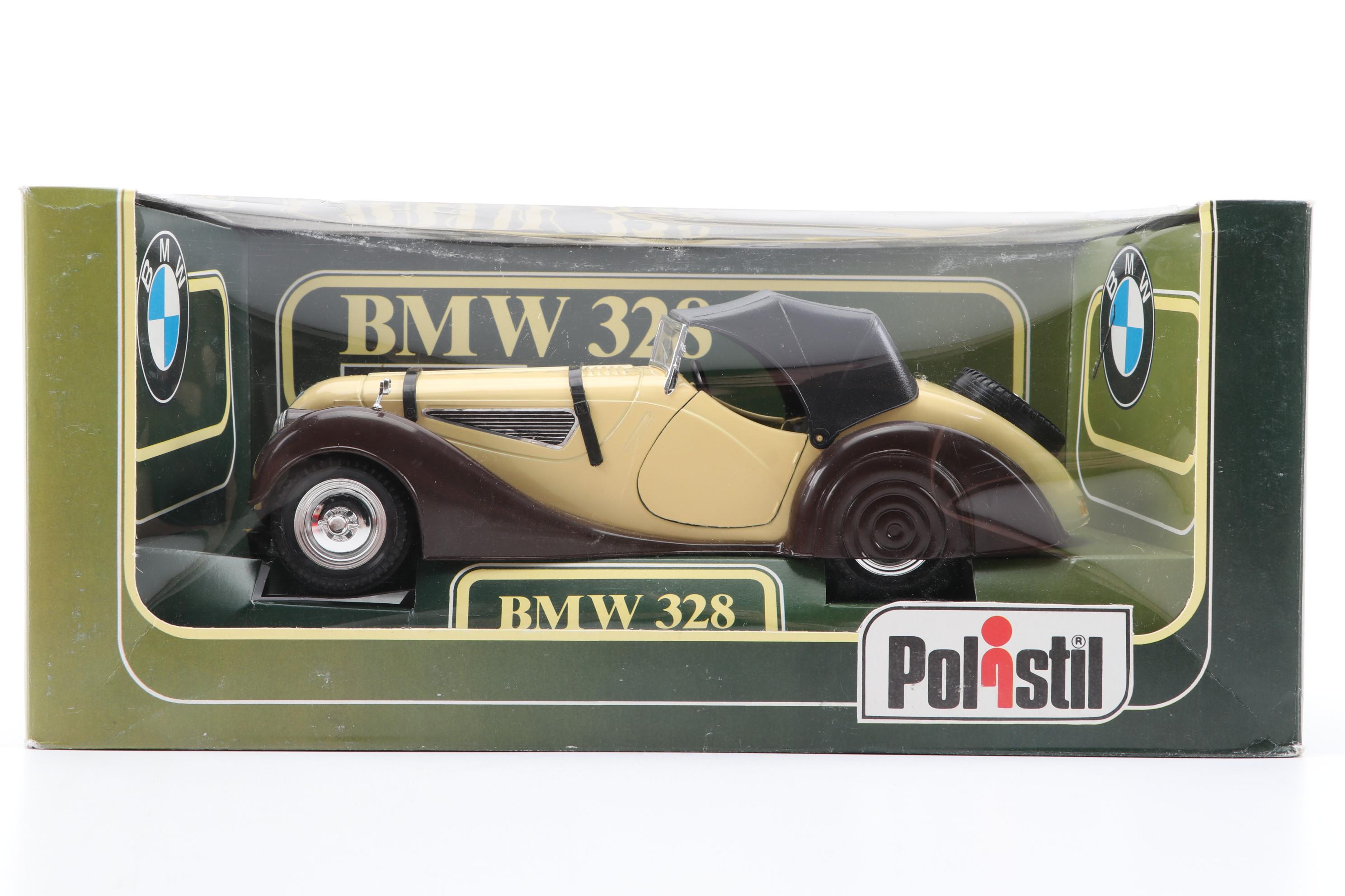 Polistil Model Race Cars, Including Ferrari, Mercedes, BMW, and More