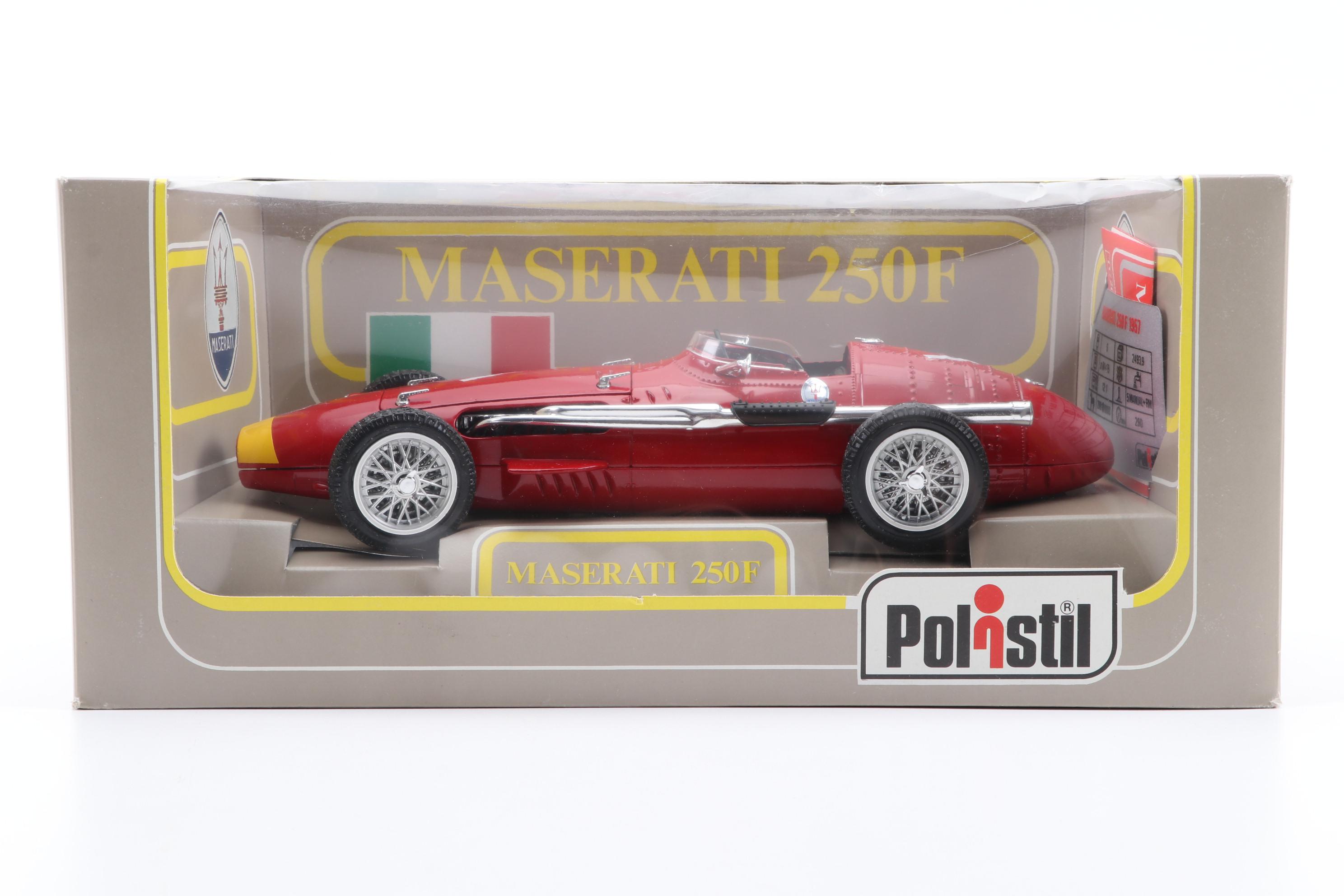 Polistil Model Race Cars, Including Ferrari, Mercedes, BMW, and More