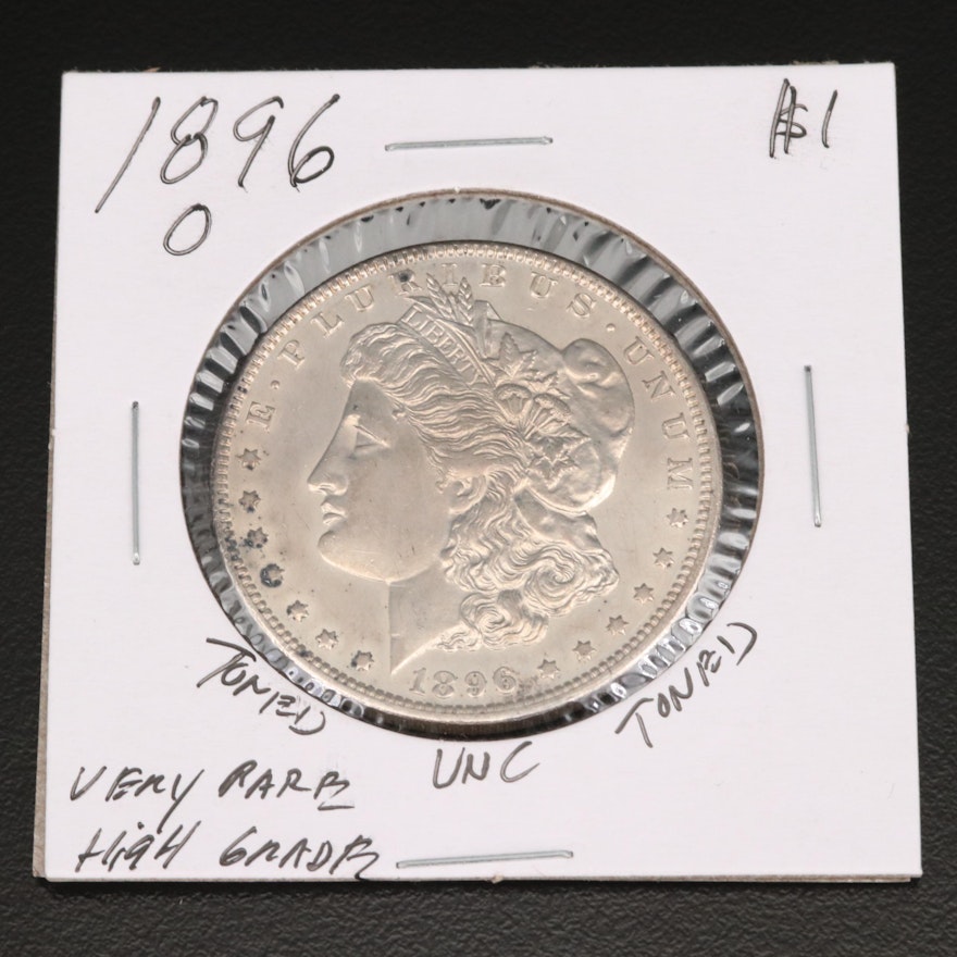 Better Date 1896-O Morgan Silver Dollar