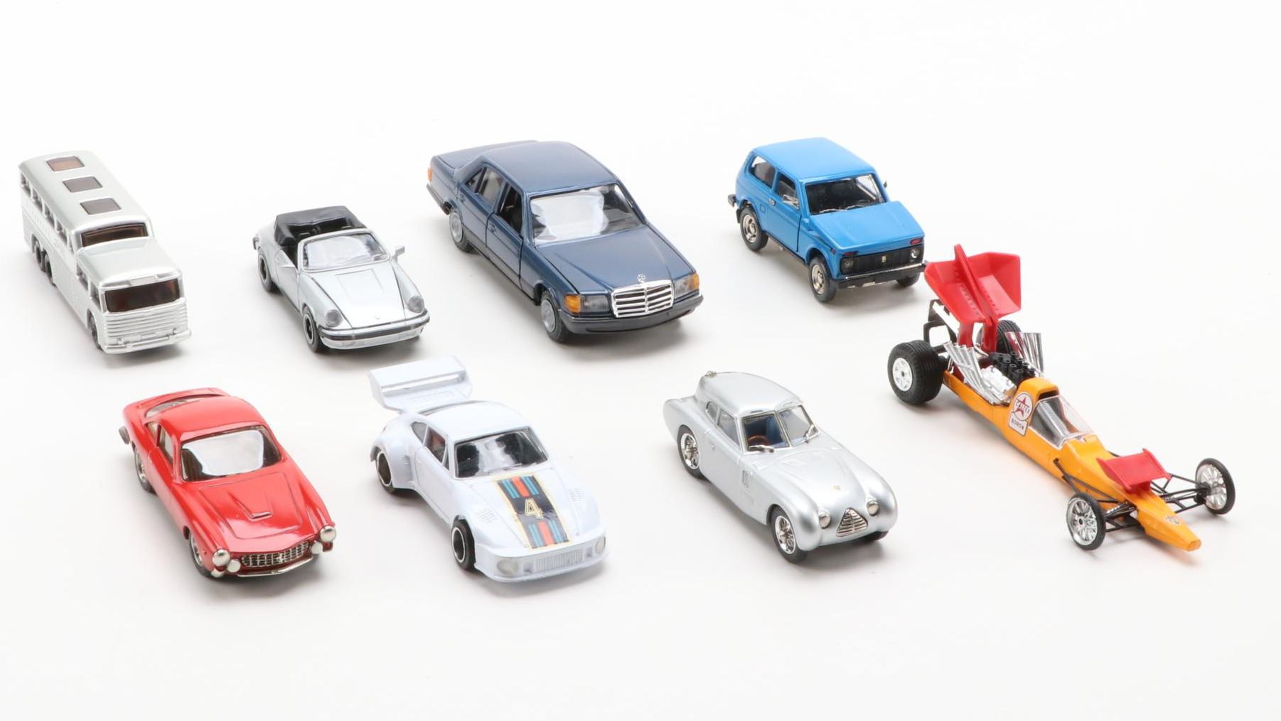 Brumm "Giardinetta Legno", Landsdowne "Wolseley" and Other Scale Model Cars