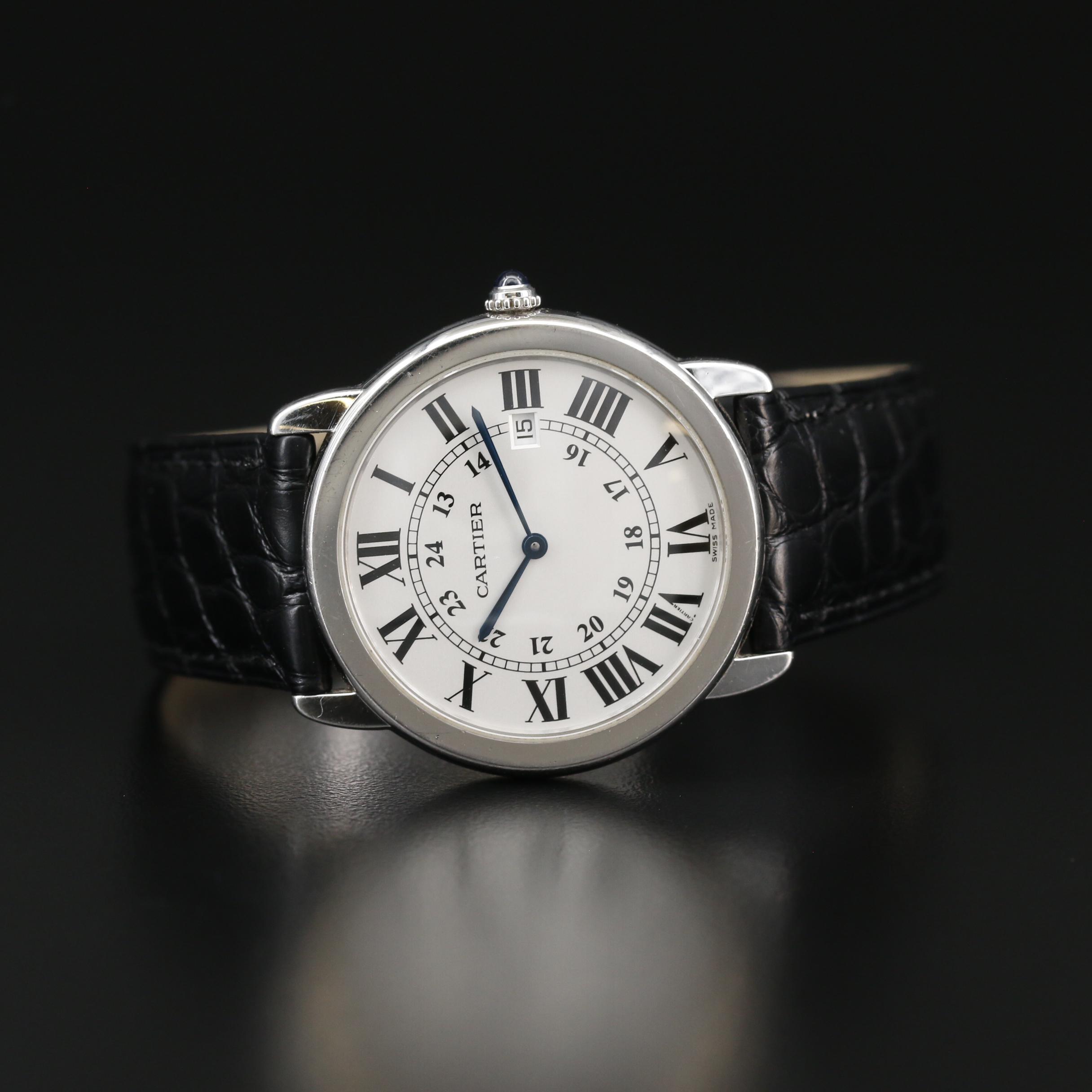 Cartier "Ronde Solo" Stainless Steel Quartz Watch