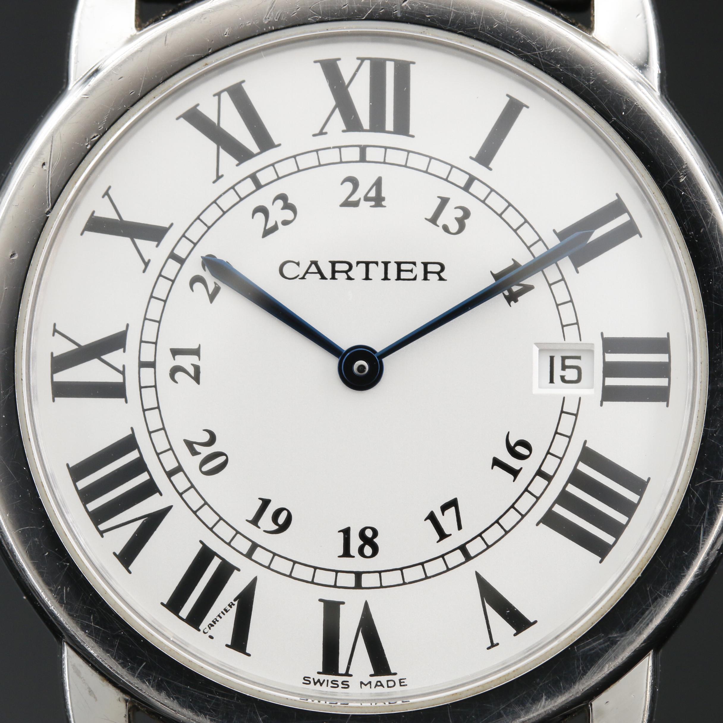 Cartier "Ronde Solo" Stainless Steel Quartz Watch