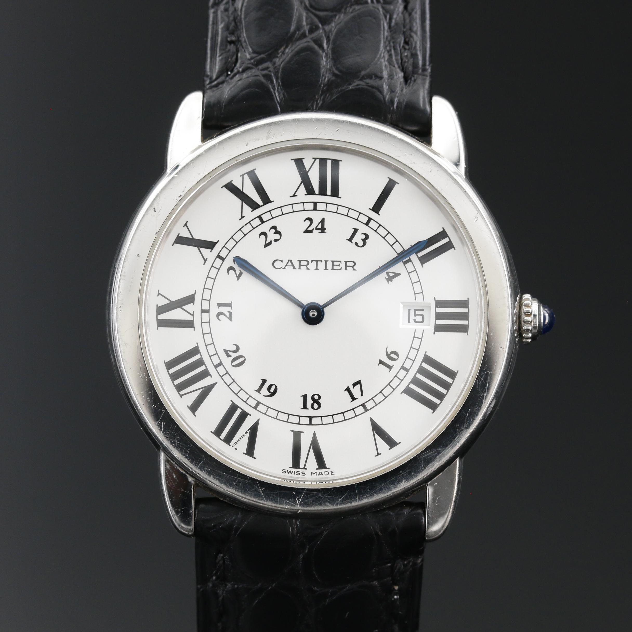 Cartier "Ronde Solo" Stainless Steel Quartz Watch