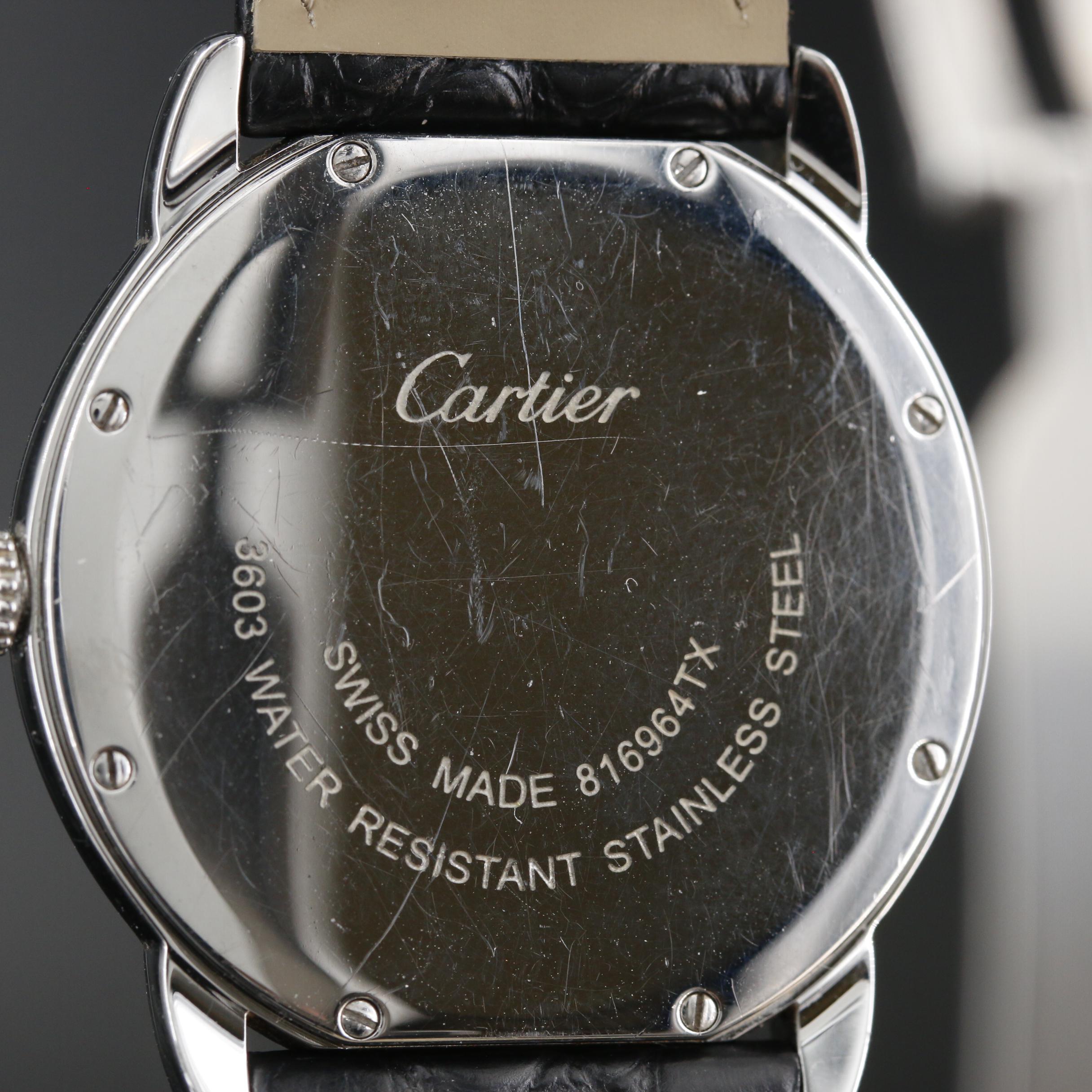 Cartier "Ronde Solo" Stainless Steel Quartz Watch