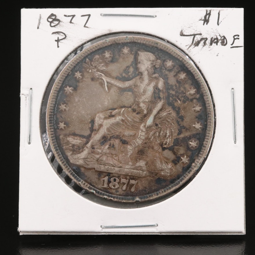 1877 Silver Trade Dollar