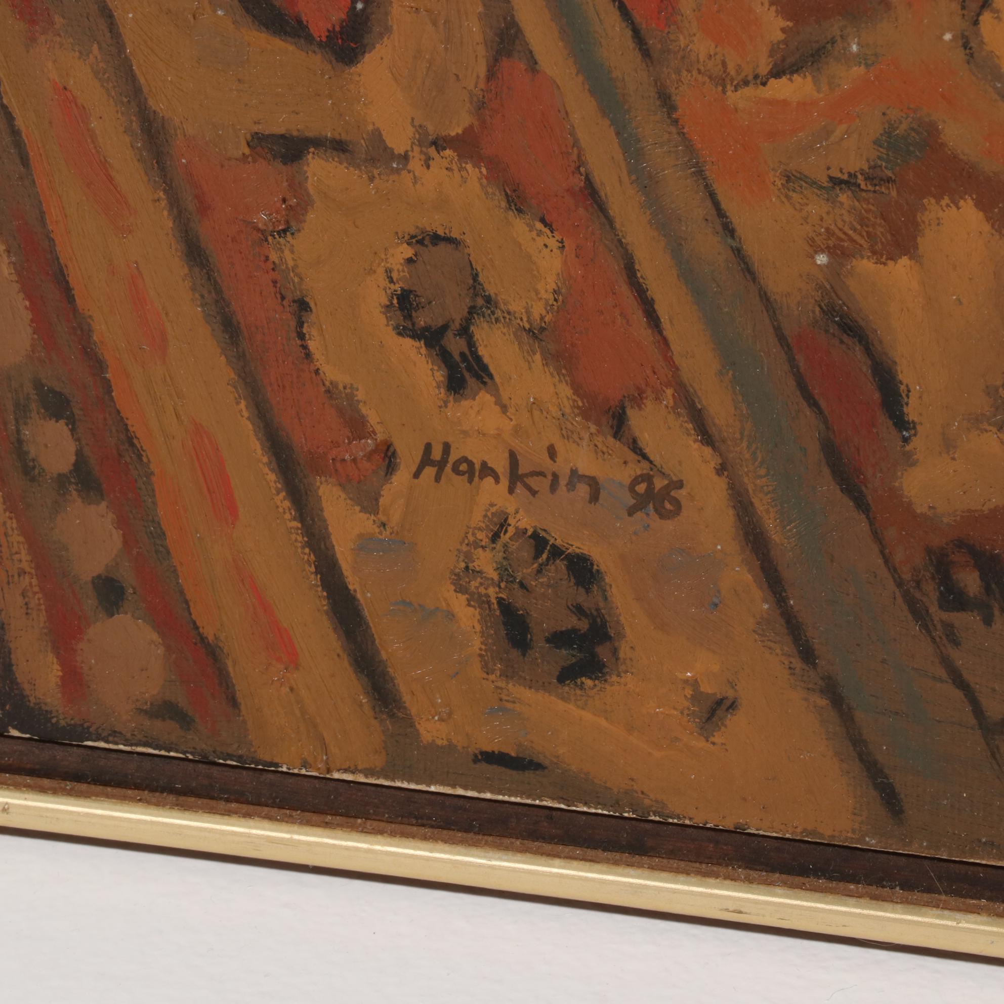 Stephen Hankin Oil Painting "Mark the Model," 1996