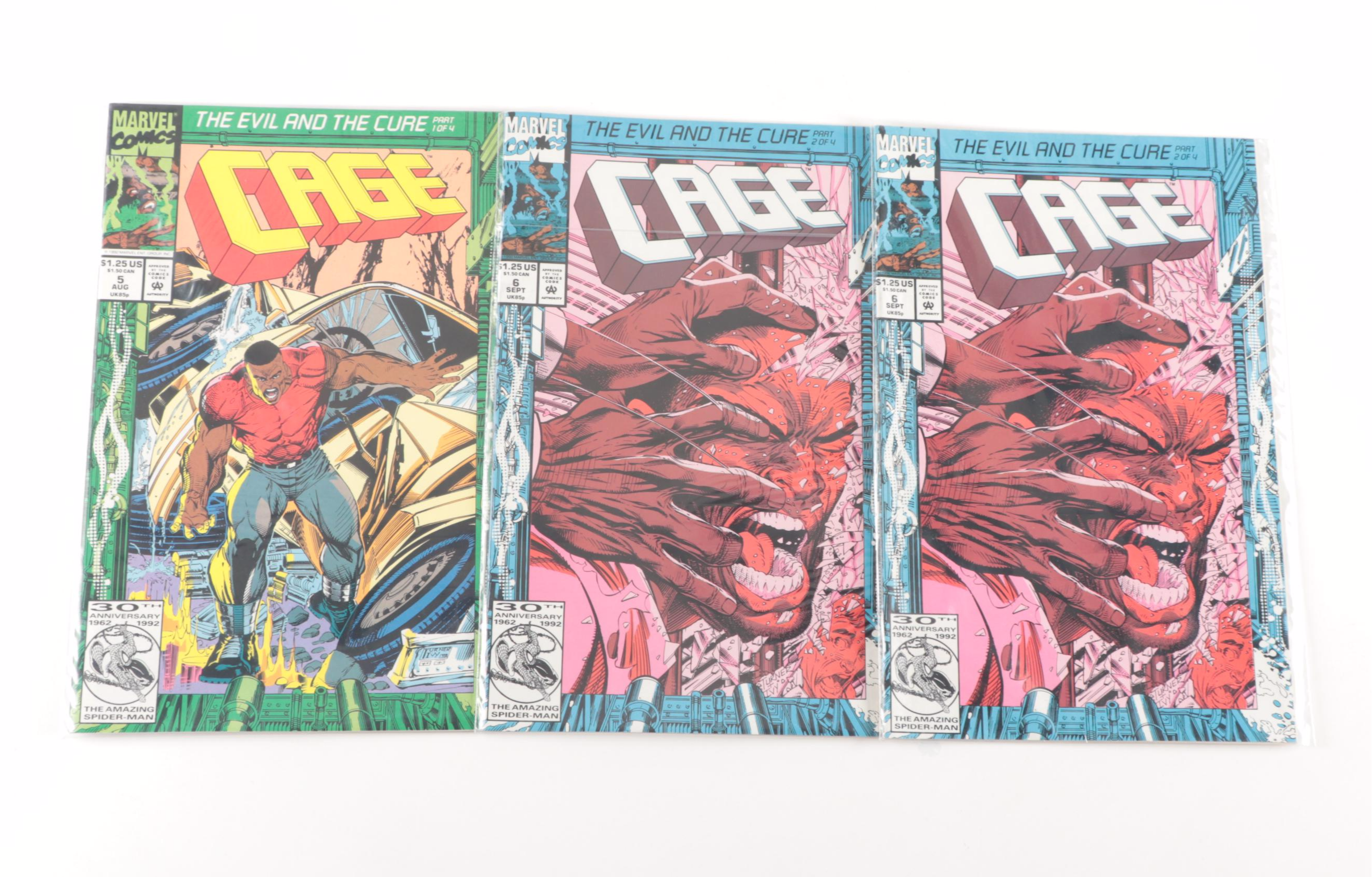 Modern Age "The Punisher," "Luke Cage," and "Nick Fury" Comics