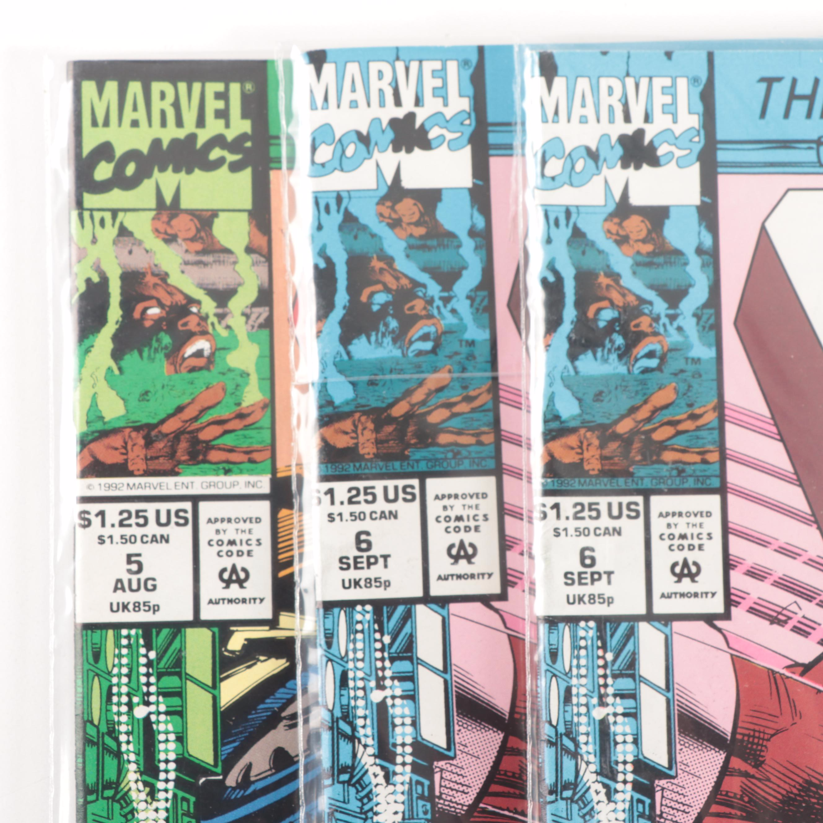 Modern Age "The Punisher," "Luke Cage," and "Nick Fury" Comics