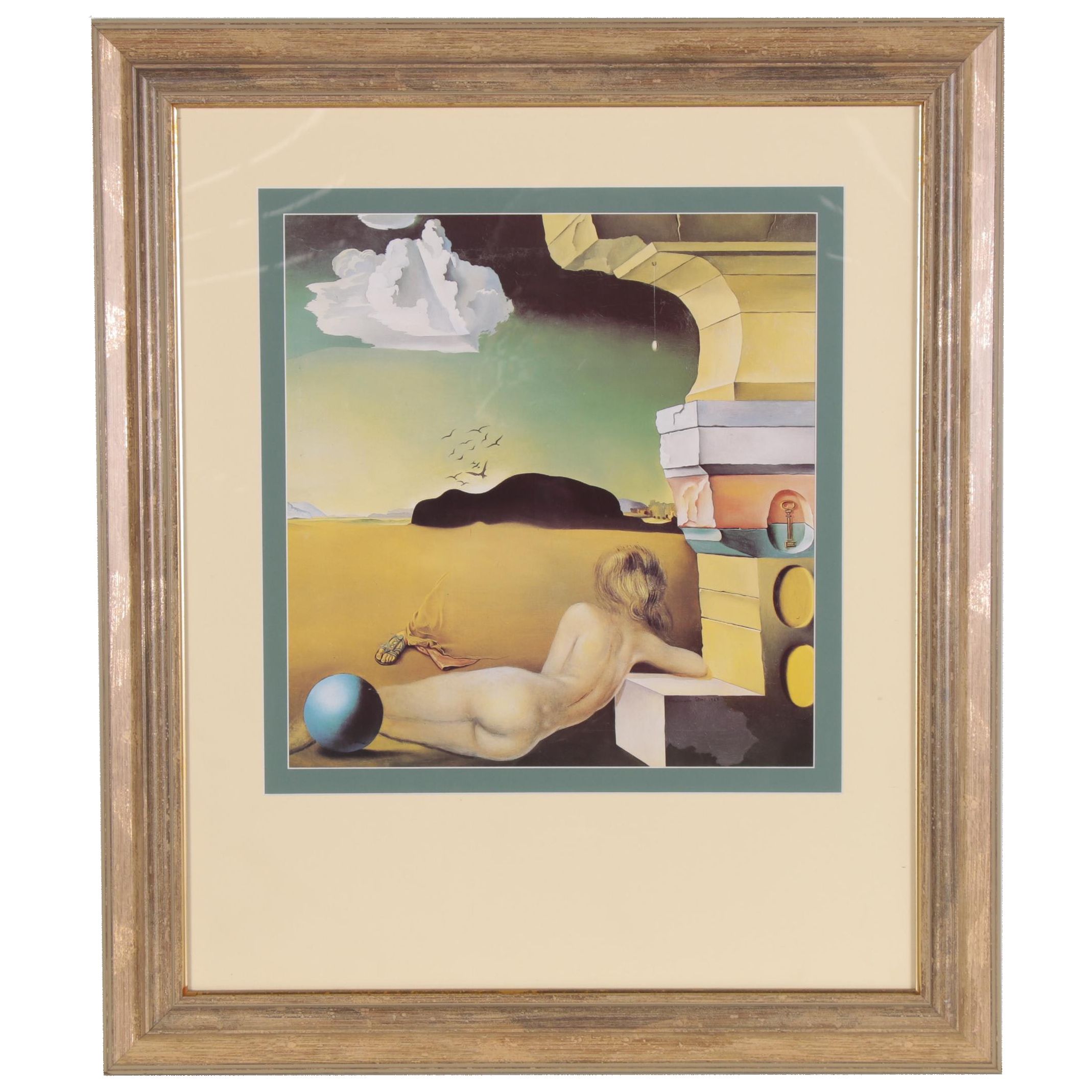 Offset Lithograph after Salvador Dalí "Wall Decoration for Helena Rubinstein"