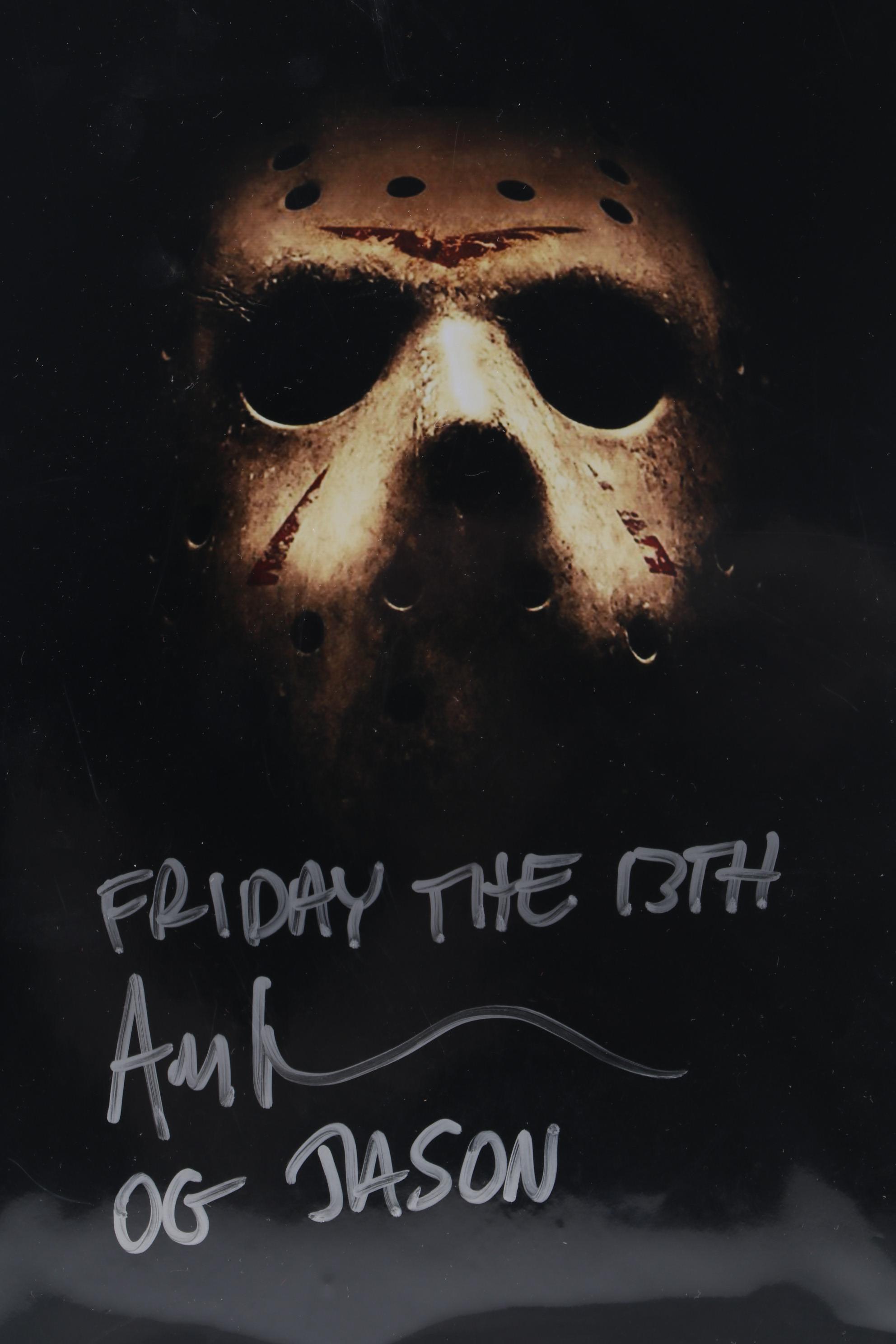 Ari Leman Autographed "Friday the 13th" Poster
