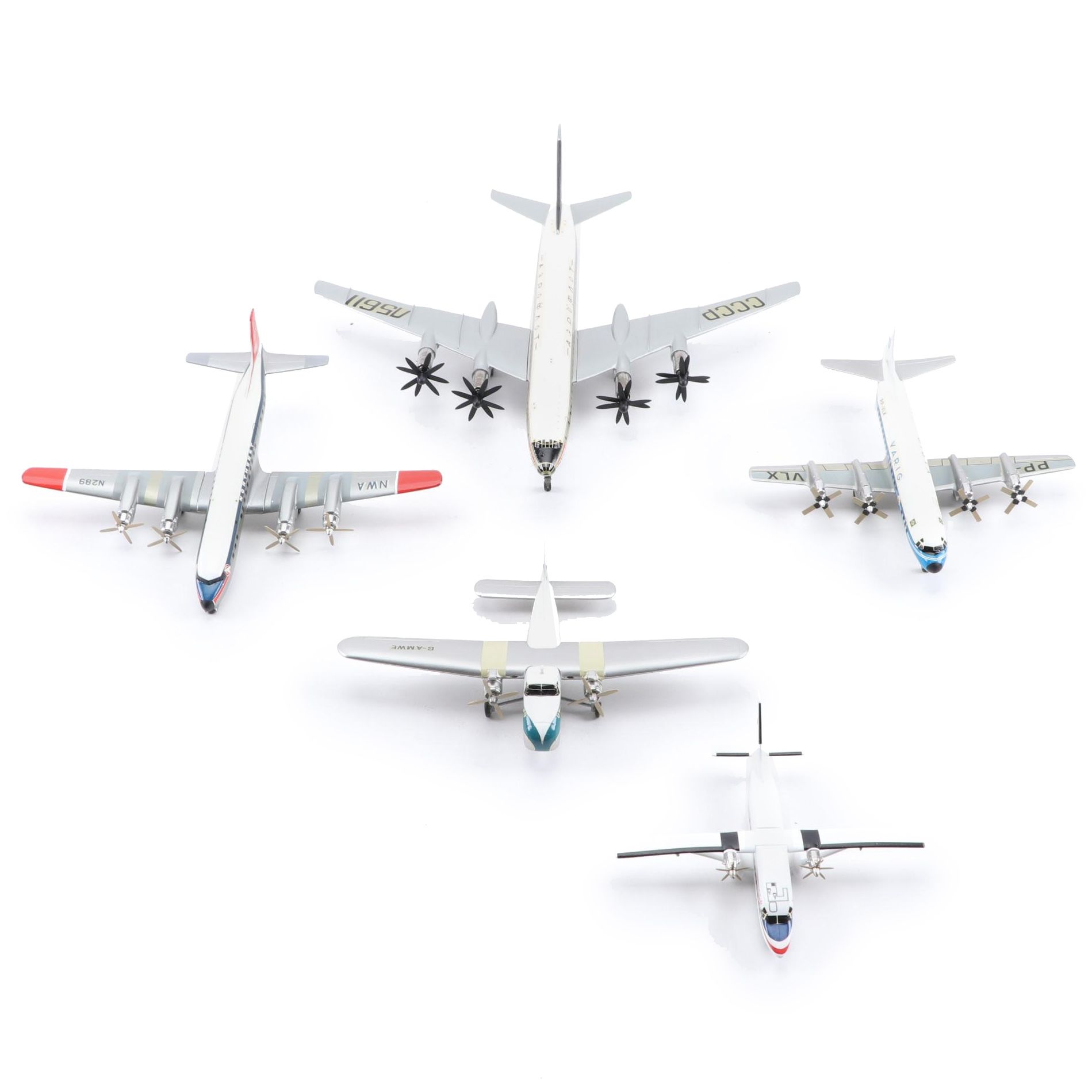 WM Classic Airliners, Including Lockheed Electra, American Eagle, and More