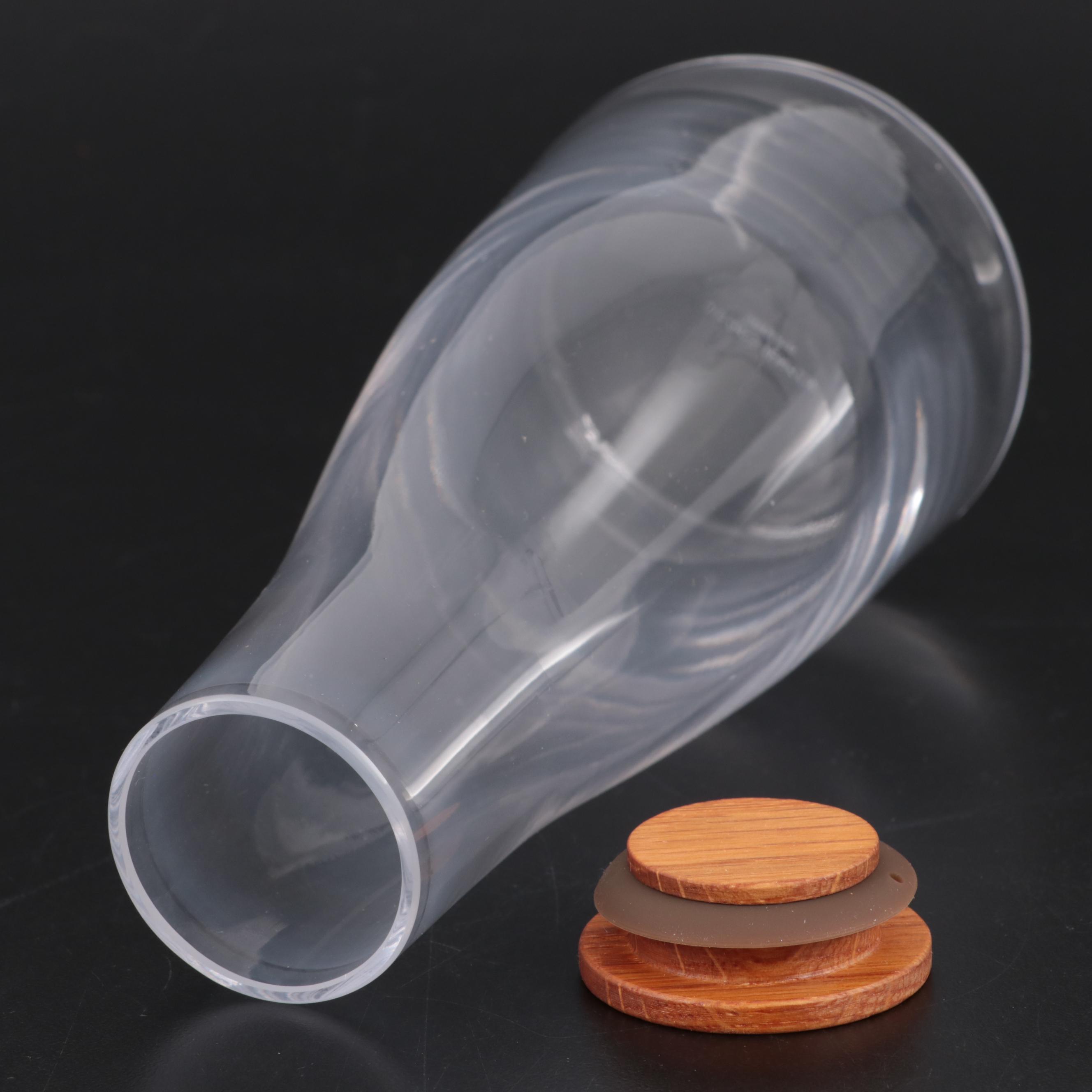 Georg Jensen "Alfredo" Stainless Steel Cheese Knives with "Barbry" Glass Carafe