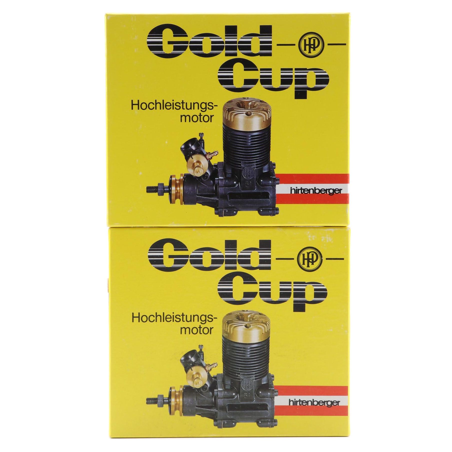 Gold Cup "Hochleistungs-Motors" for Model Airplanes