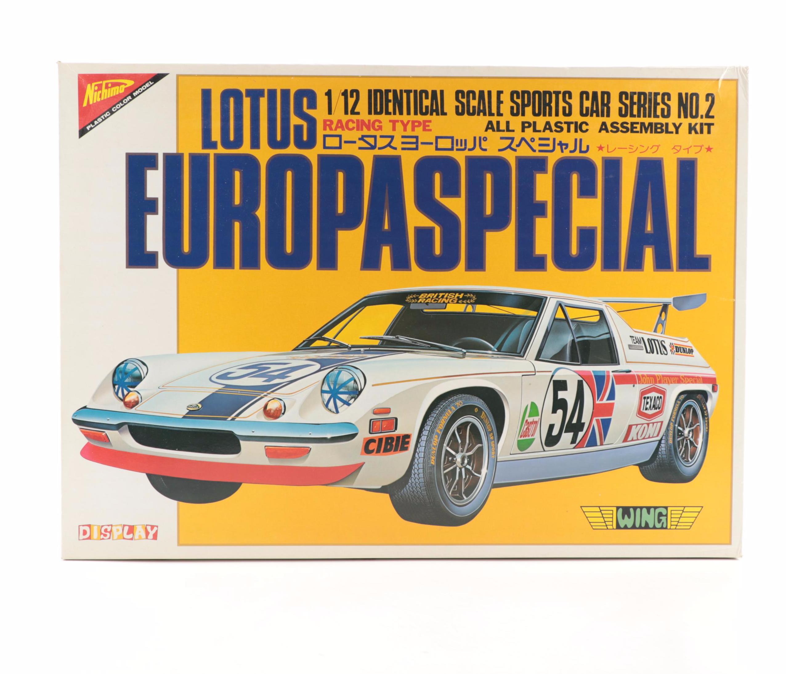 Bburago Die Cast Tyrrell "Six-Wheeler" Race Car with Nichimo Lotus Car Kit