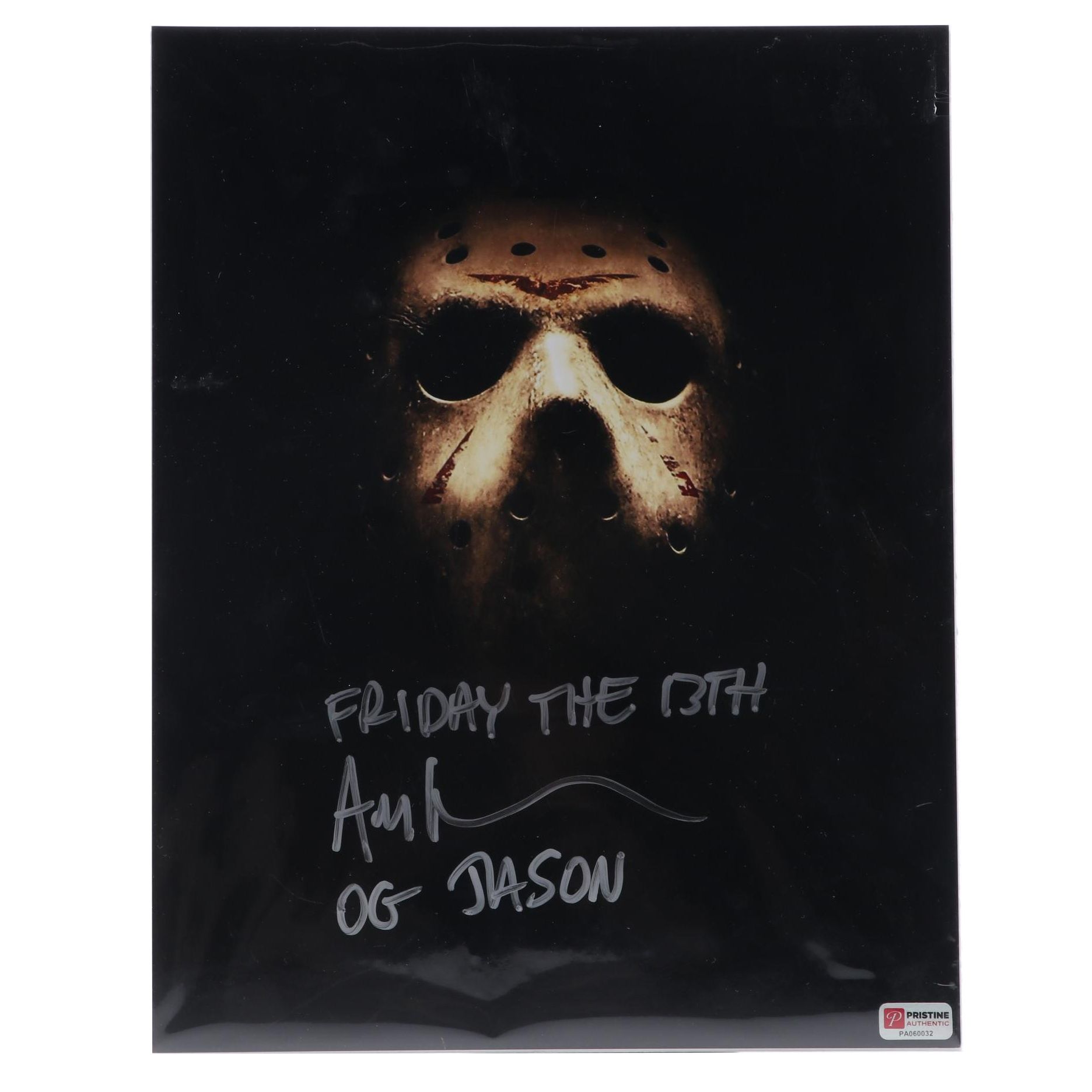 Ari Leman Autographed "Friday the 13th" Poster
