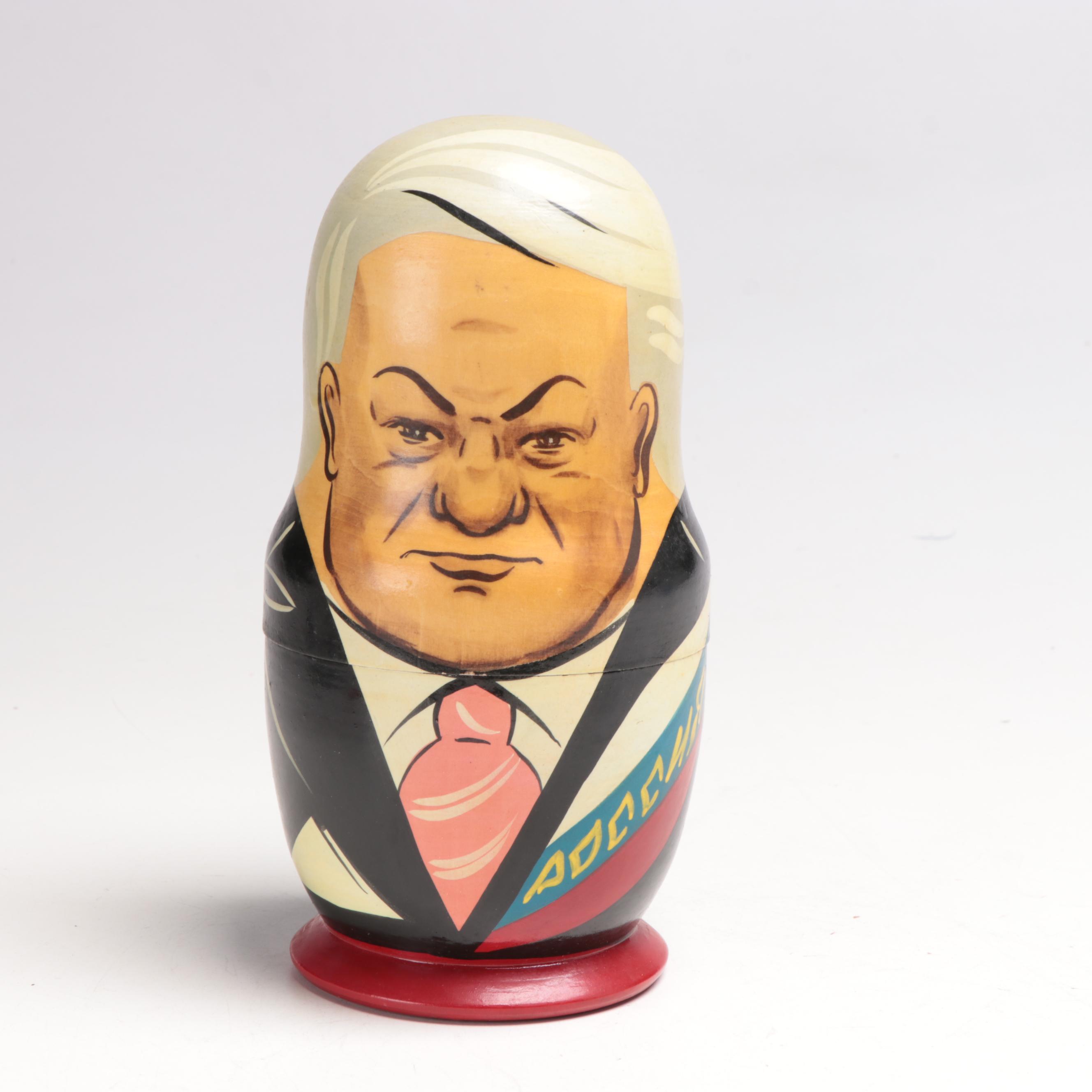Matryoshka Nesting Dolls of Russian Politicians